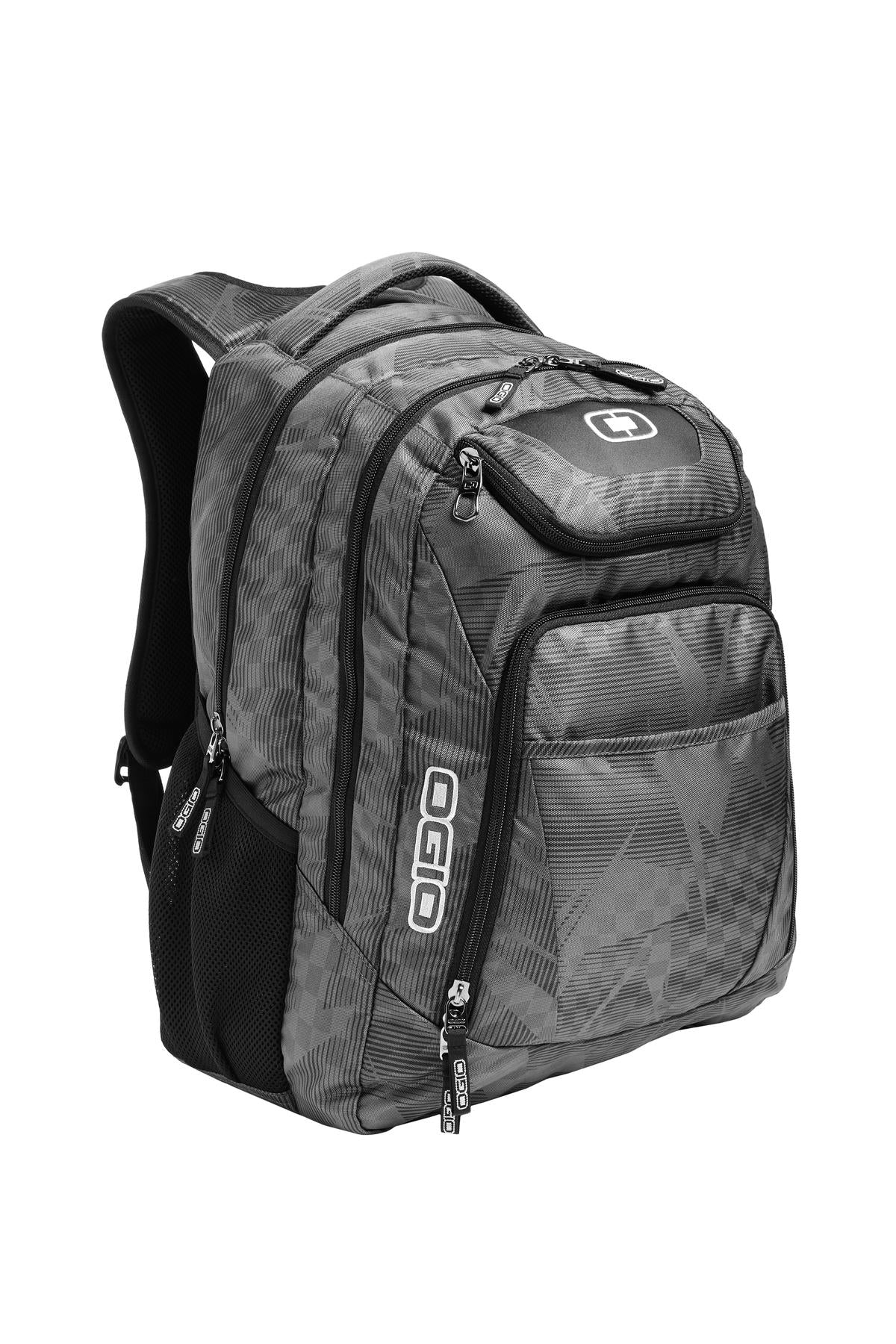 OGIO Excelsior Pack with multiple compartments and padded straps, designed for comfortable daily carrying.