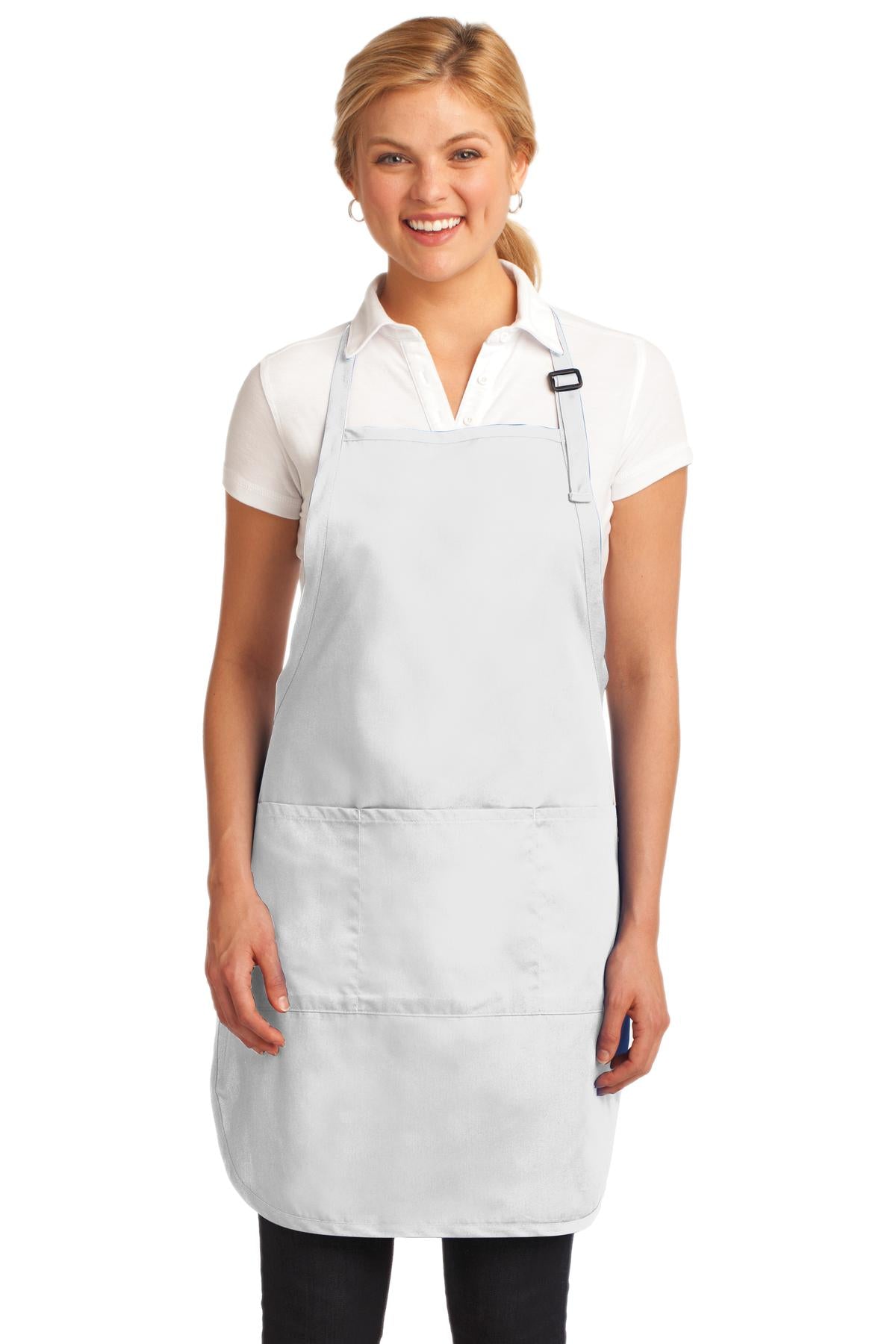 Port Authority ® Easy Care Full-Length Apron with Stain Release. A703 - Angelheart Embroidery and Screen Printing