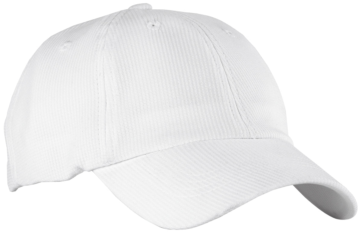 White Port Authority Cool Release Cap with adjustable strap and breathable fabric for a comfortable fit.