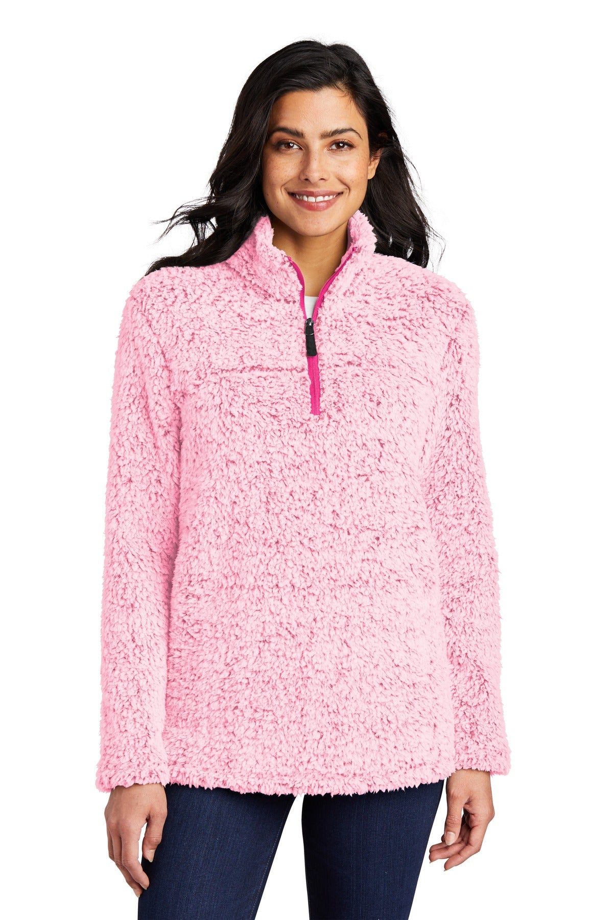 Port Authority ® Women's Cozy 1/4-Zip Fleece L130 - Angelheart Embroidery and Screen Printing
