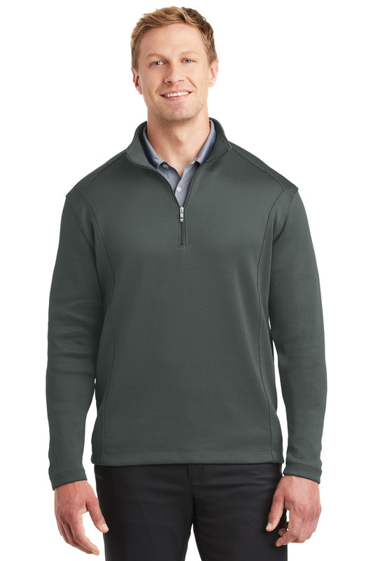 Nike Sport Cover-Up in anthracite showing front view, lightweight athletic cover-up with breathable fabric for sports and casual wear.