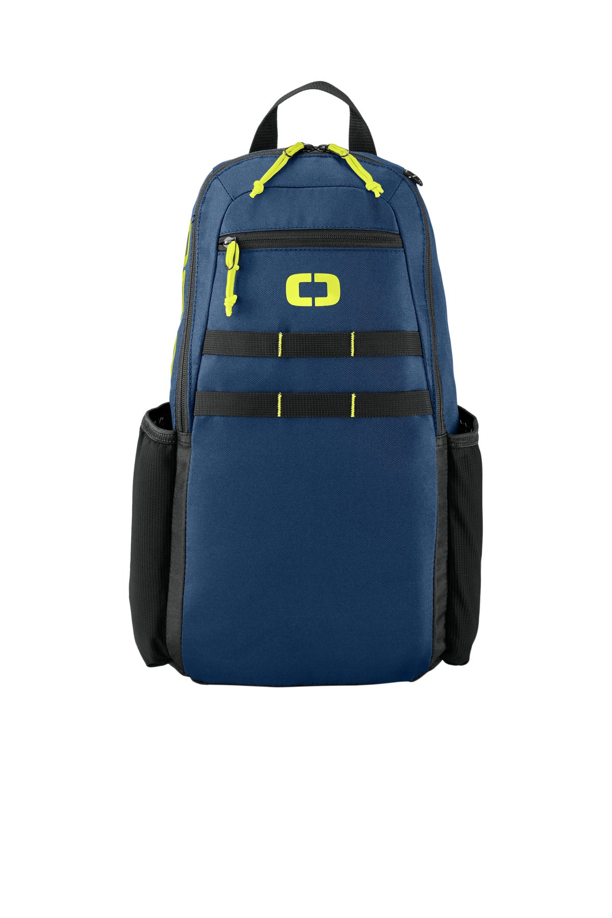 OGIO LIMITED EDITION Court Sling bag in bluevolt color, featuring front design and adjustable strap for stylish convenience.