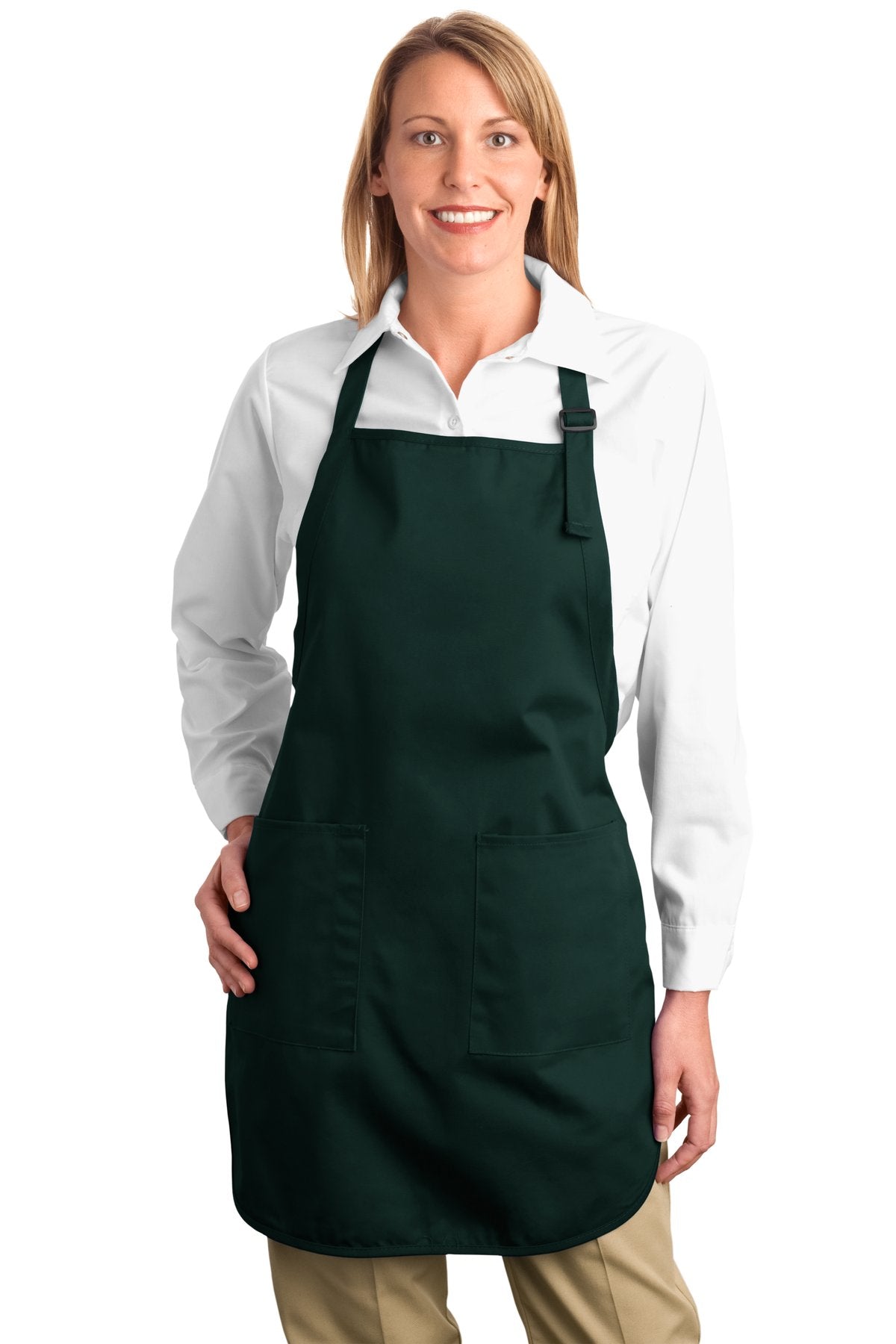 Port Authority ®  Full-Length Apron with Pockets.  A500 - Angelheart Embroidery and Screen Printing