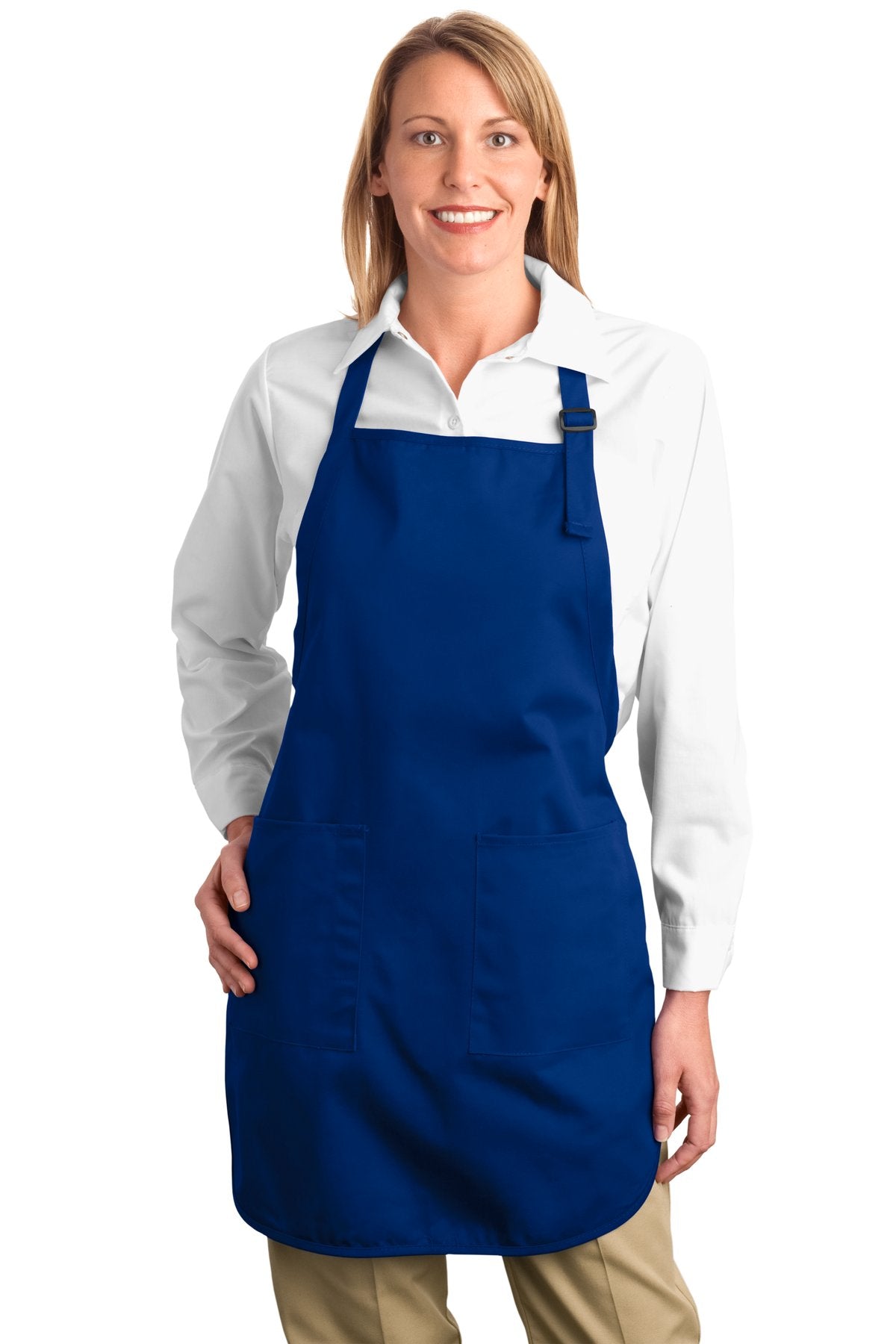 Port Authority ®  Full-Length Apron with Pockets.  A500 - Angelheart Embroidery and Screen Printing