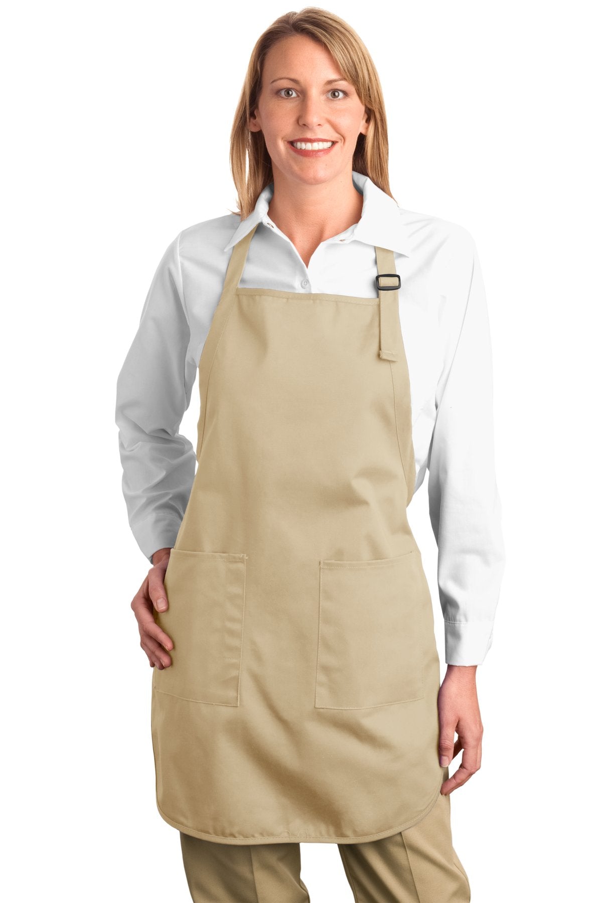 Port Authority ®  Full-Length Apron with Pockets.  A500 - Angelheart Embroidery and Screen Printing