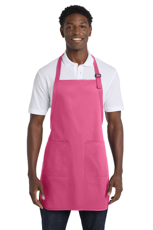 Port Authority ®  Full-Length Apron with Pockets.  A500 - Angelheart Embroidery and Screen Printing