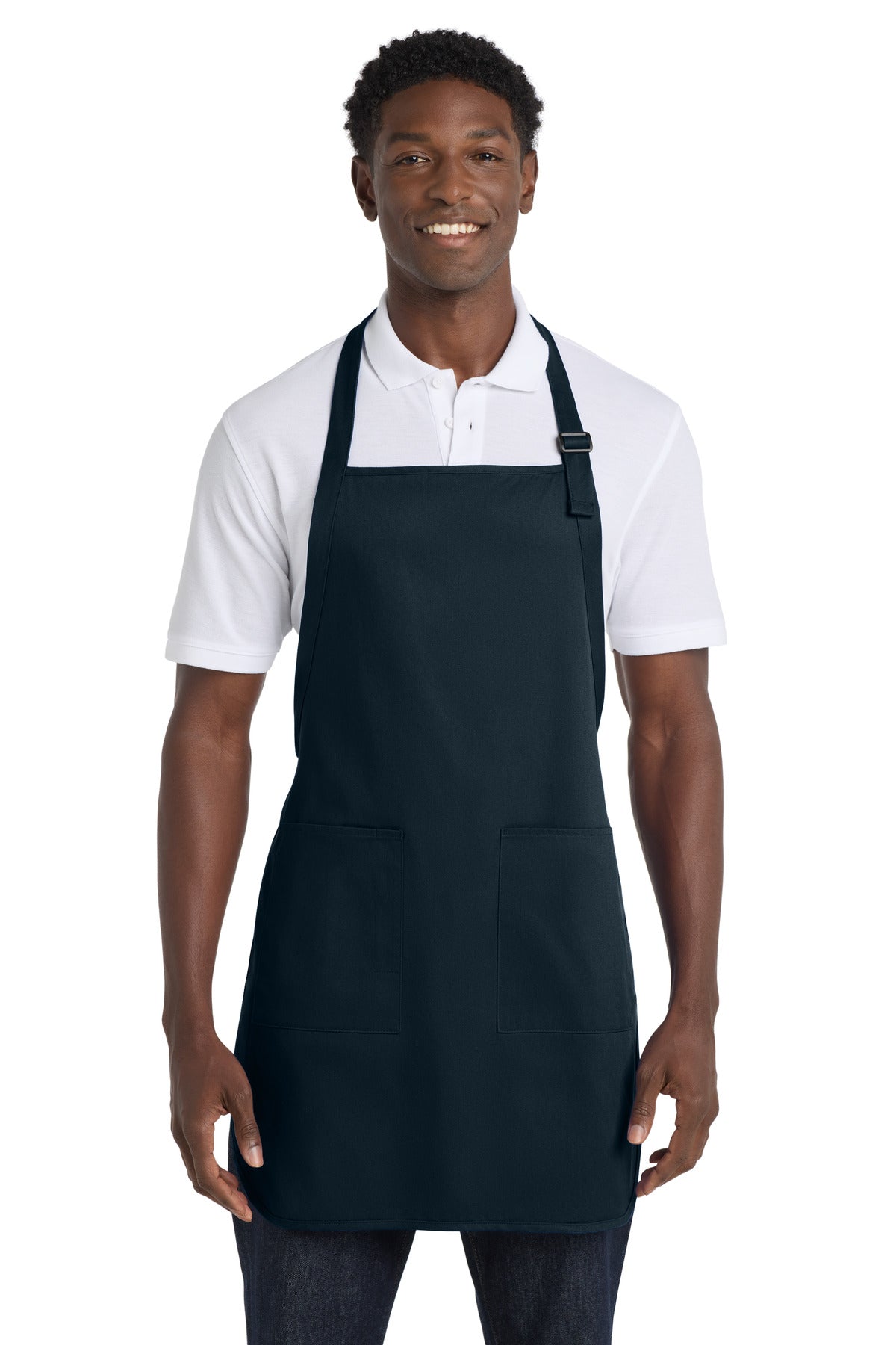 Port Authority ®  Full-Length Apron with Pockets.  A500 - Angelheart Embroidery and Screen Printing