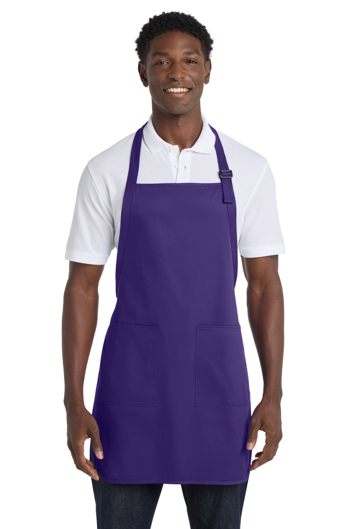 Port Authority ®  Full-Length Apron with Pockets.  A500 - Angelheart Embroidery and Screen Printing