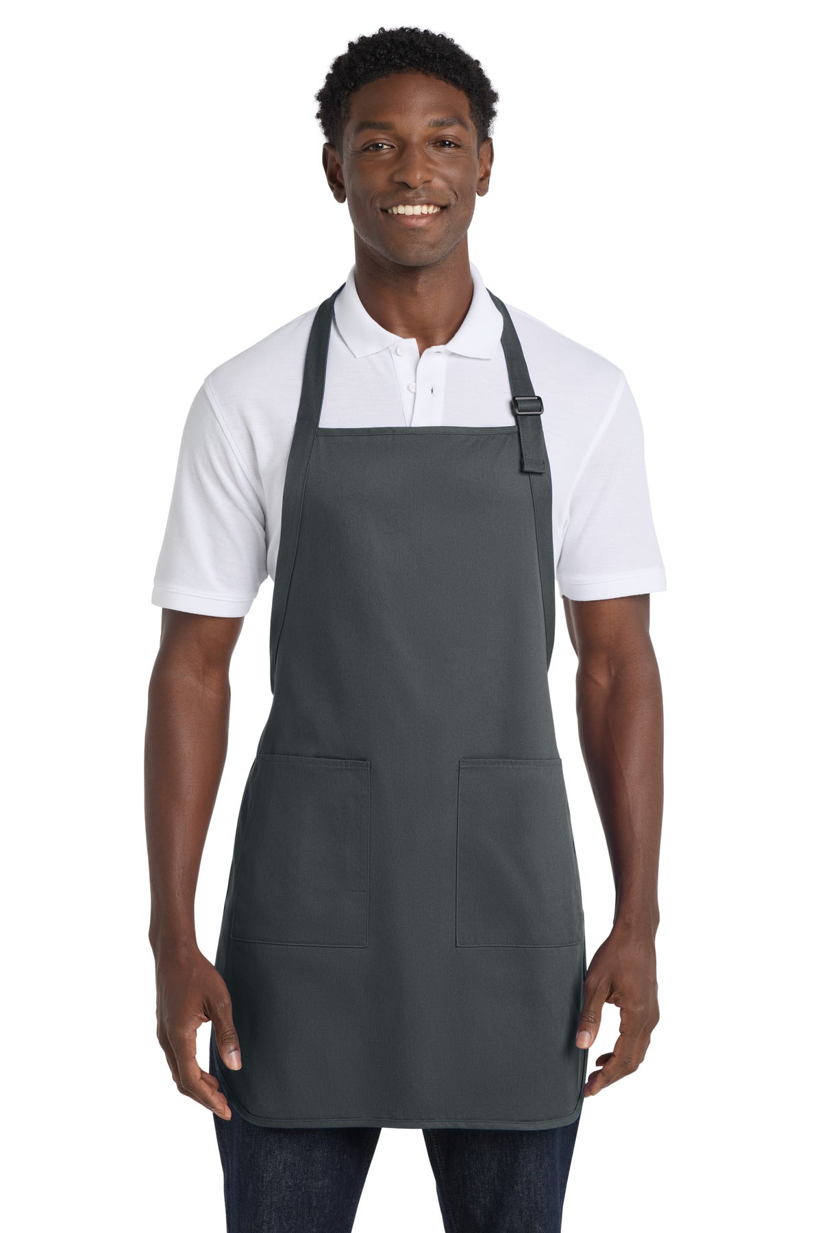 Port Authority ®  Full-Length Apron with Pockets.  A500 - Angelheart Embroidery and Screen Printing