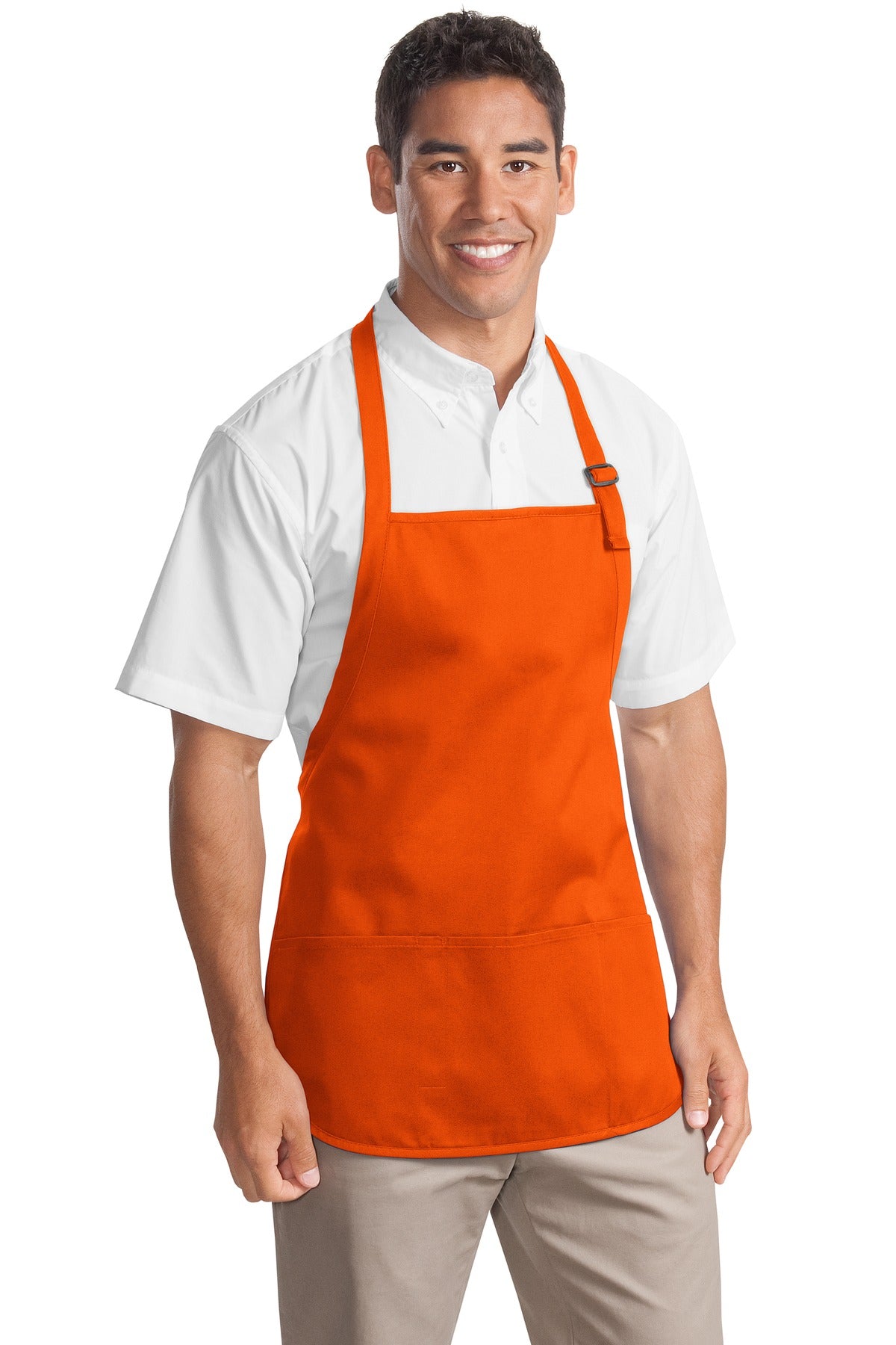 Port Authority ®  Medium-Length Apron with Pouch Pockets.  A510 - Angelheart Embroidery and Screen Printing
