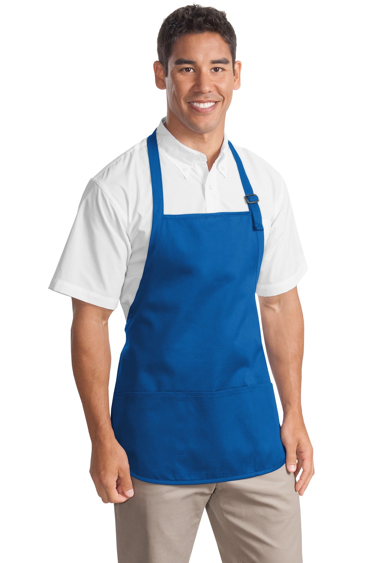 Port Authority ®  Medium-Length Apron with Pouch Pockets.  A510 - Angelheart Embroidery and Screen Printing