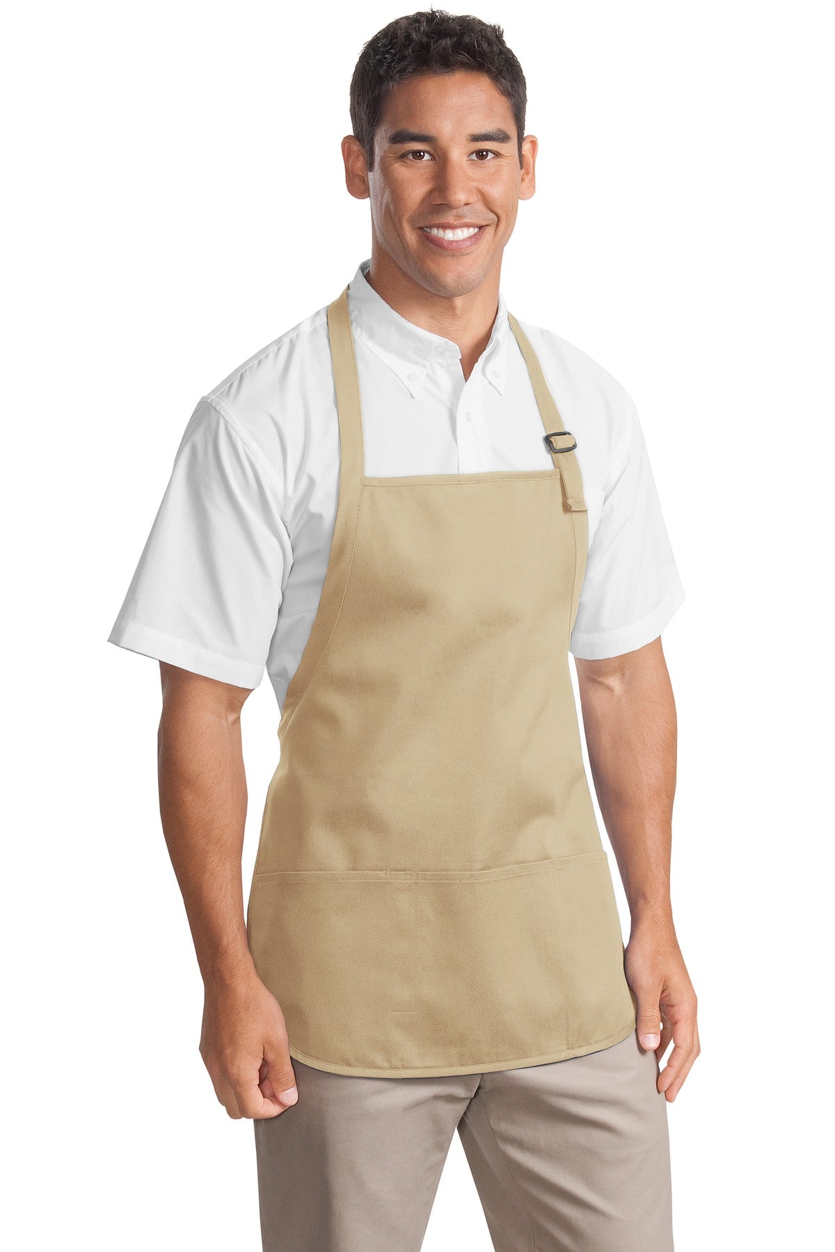 Port Authority ®  Medium-Length Apron with Pouch Pockets.  A510 - Angelheart Embroidery and Screen Printing
