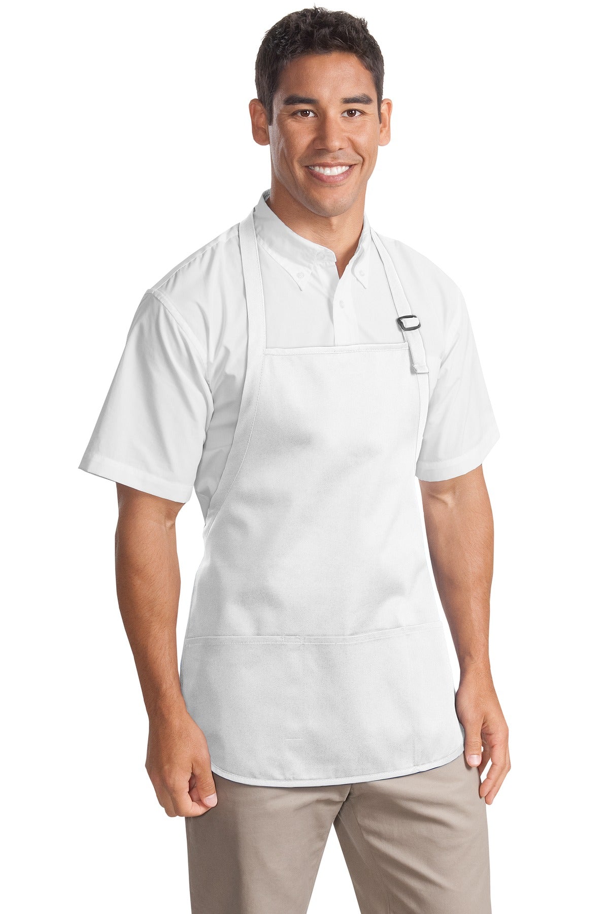 Port Authority ®  Medium-Length Apron with Pouch Pockets.  A510 - Angelheart Embroidery and Screen Printing