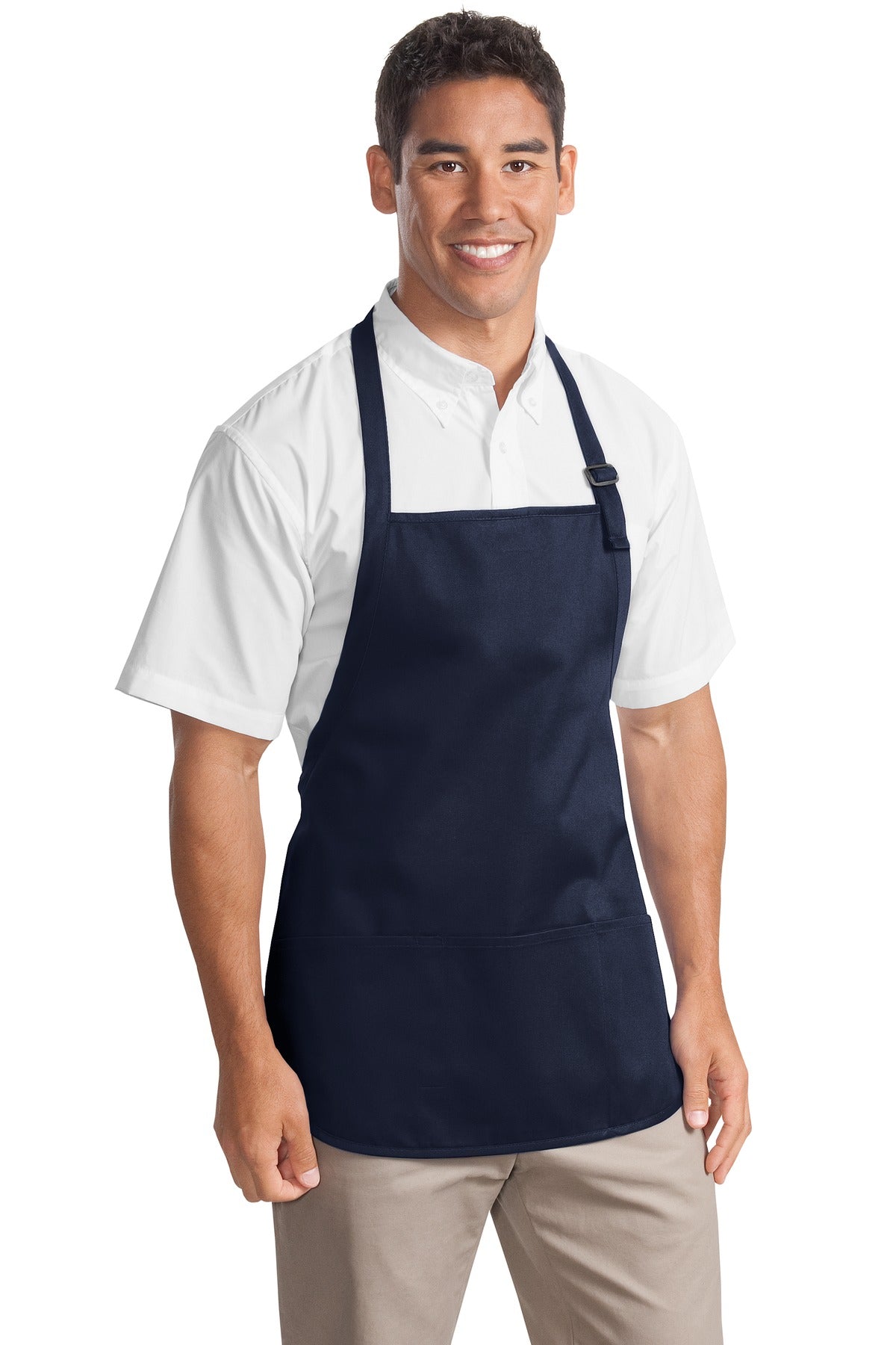 Port Authority ®  Medium-Length Apron with Pouch Pockets.  A510 - Angelheart Embroidery and Screen Printing