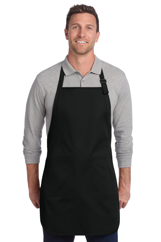 Port Authority  ®  Full-Length Two-Pocket Bib Apron. A600 - Angelheart Embroidery and Screen Printing