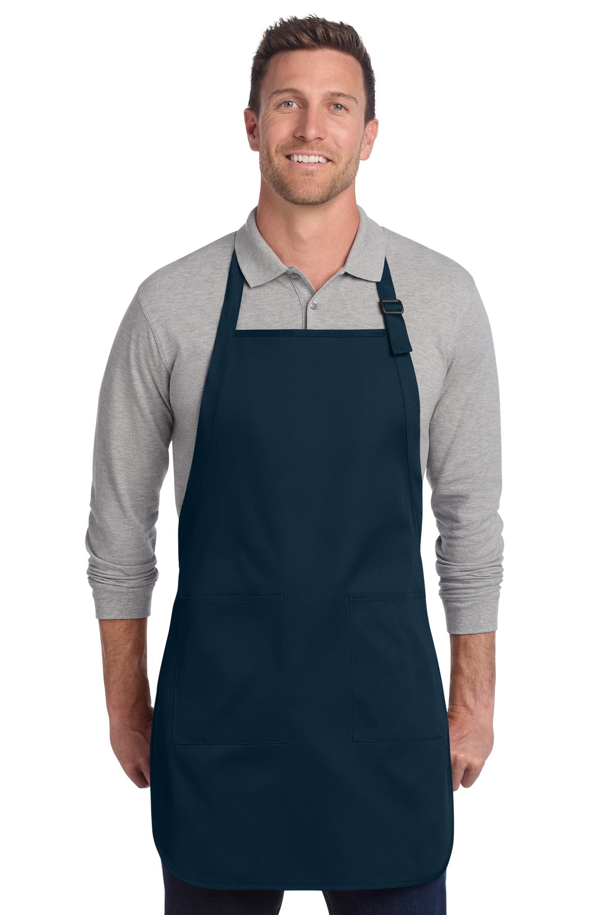Port Authority  ®  Full-Length Two-Pocket Bib Apron. A600 - Angelheart Embroidery and Screen Printing
