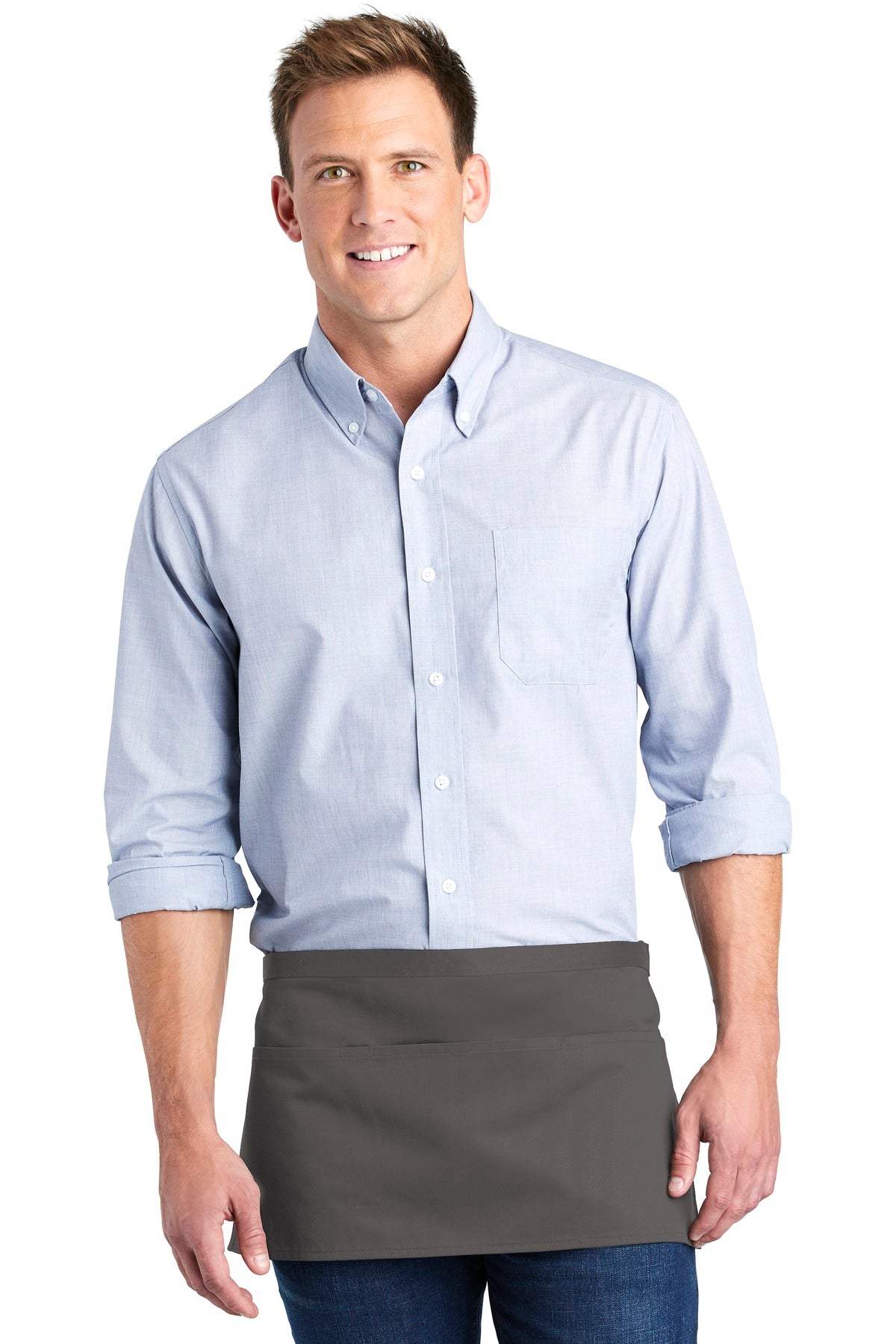 Port Authority  ®  Three-Pocket Waist Apron. A602 - Angelheart Embroidery and Screen Printing
