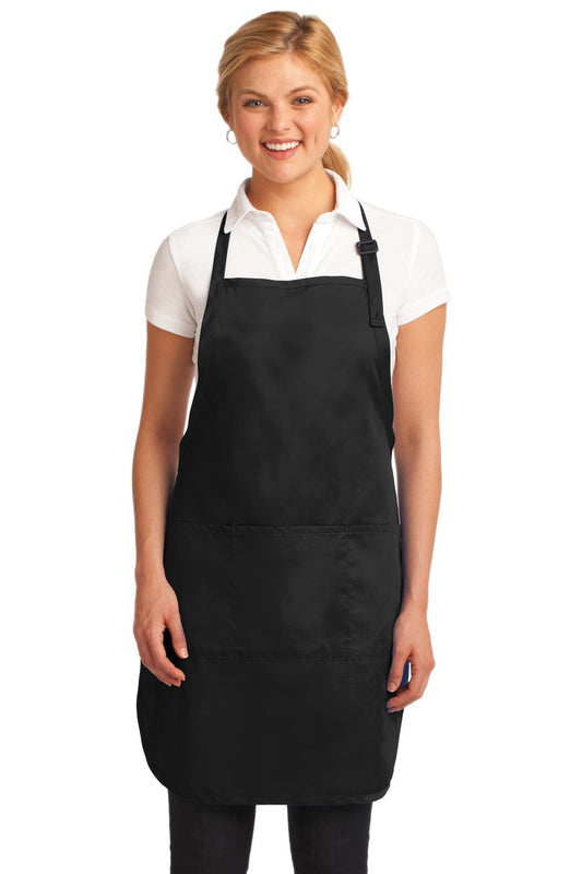 Port Authority ®  Easy Care Full-Length Apron with Stain Release. A703 - Angelheart Embroidery and Screen Printing