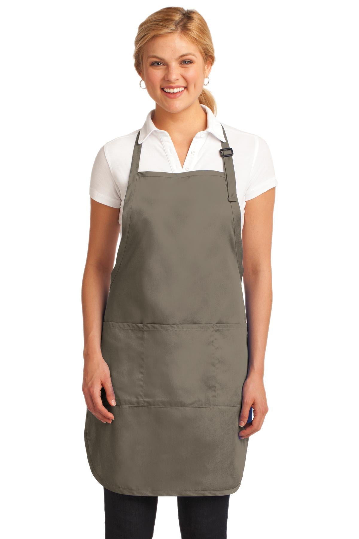 Port Authority ®  Easy Care Full-Length Apron with Stain Release. A703 - Angelheart Embroidery and Screen Printing