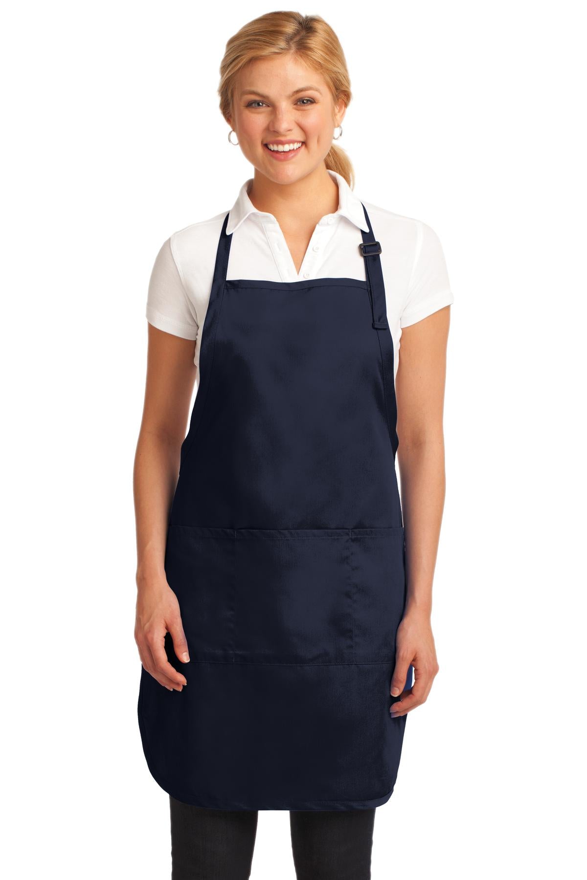 Port Authority ®  Easy Care Full-Length Apron with Stain Release. A703 - Angelheart Embroidery and Screen Printing
