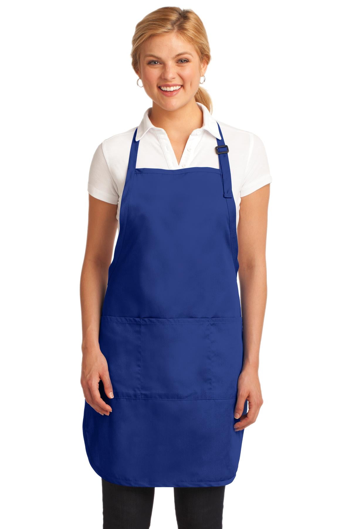 Port Authority ®  Easy Care Full-Length Apron with Stain Release. A703 - Angelheart Embroidery and Screen Printing