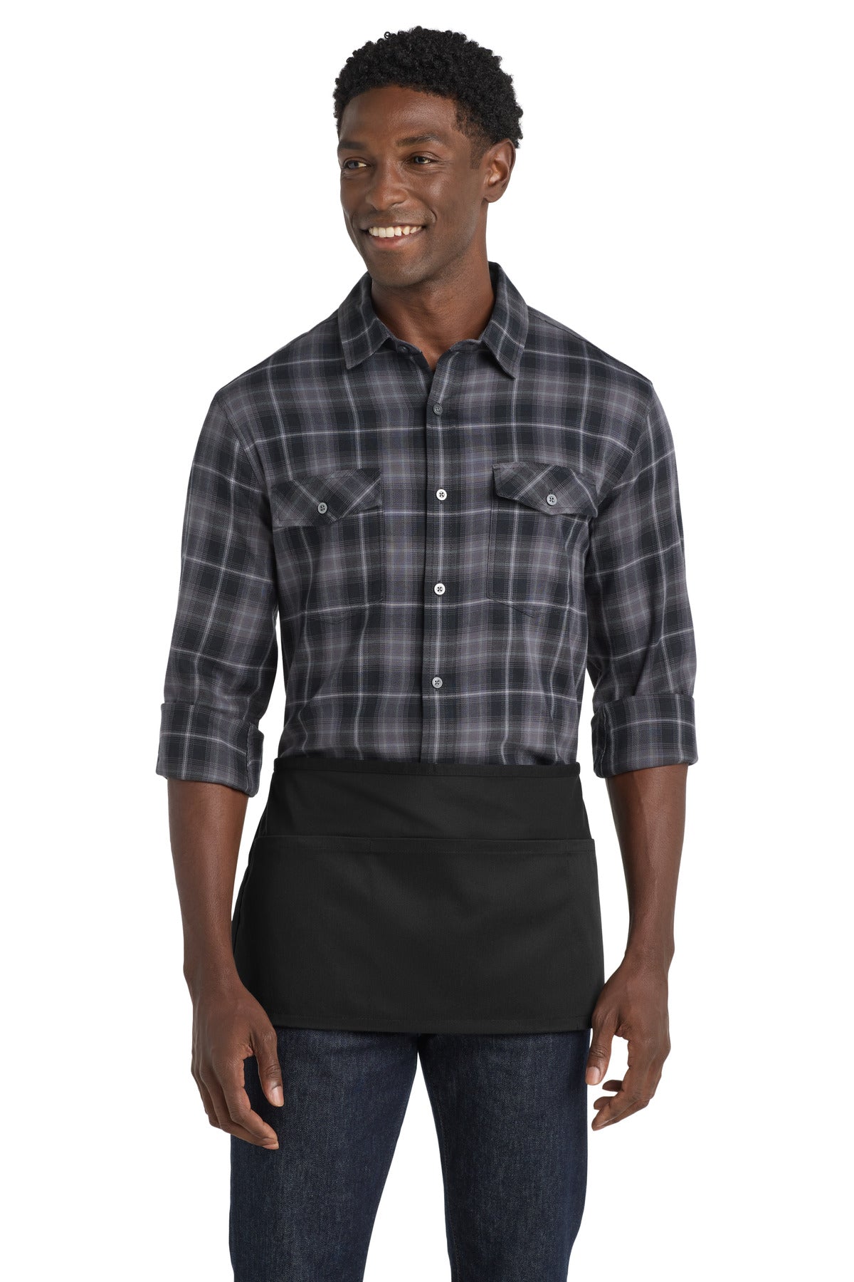 Port Authority ®  Easy Care Reversible Waist Apron with Stain Release. A707 - Angelheart Embroidery and Screen Printing