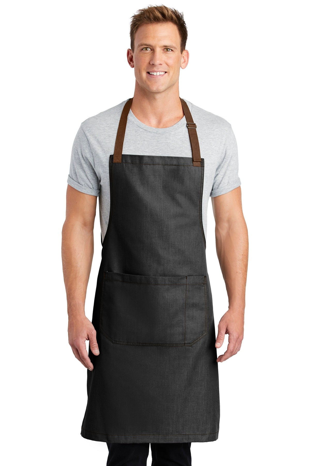 Port Authority  ®  Market Full-Length Bib Apron. A800 - Angelheart Embroidery and Screen Printing