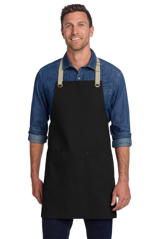 Port Authority ®  Canvas Full-Length Two-Pocket Apron A815 - Angelheart Embroidery and Screen Printing