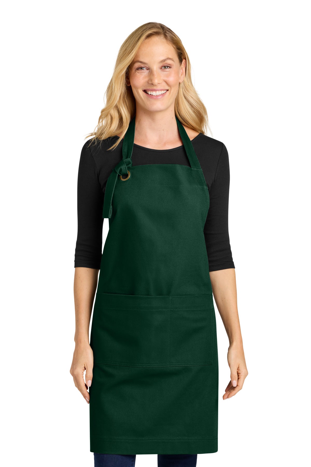 Port Authority ®  Signature Heavy Twill Bib Apron A900 - Angelheart Embroidery and Screen Printing