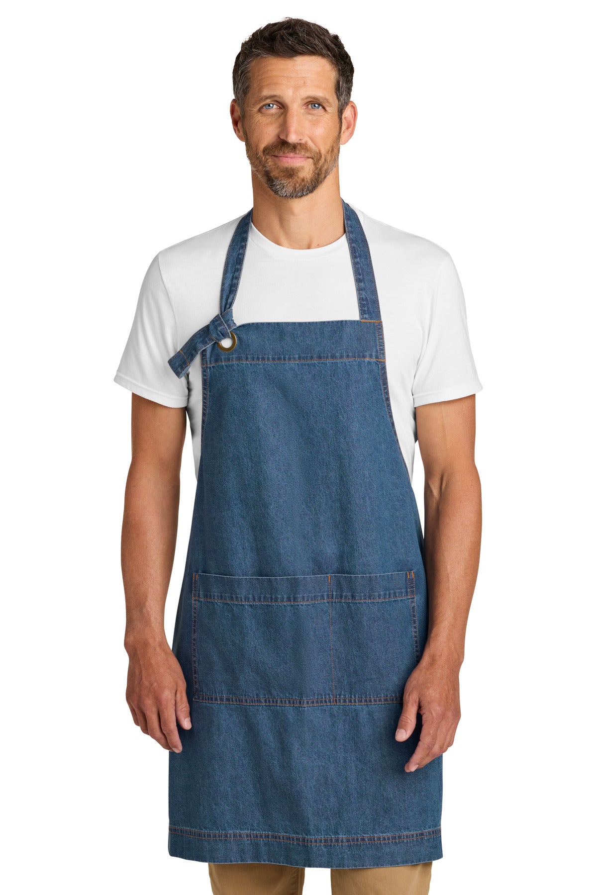 Port Authority ®  Signature Denim Apron A901 - Angelheart Embroidery and Screen Printing