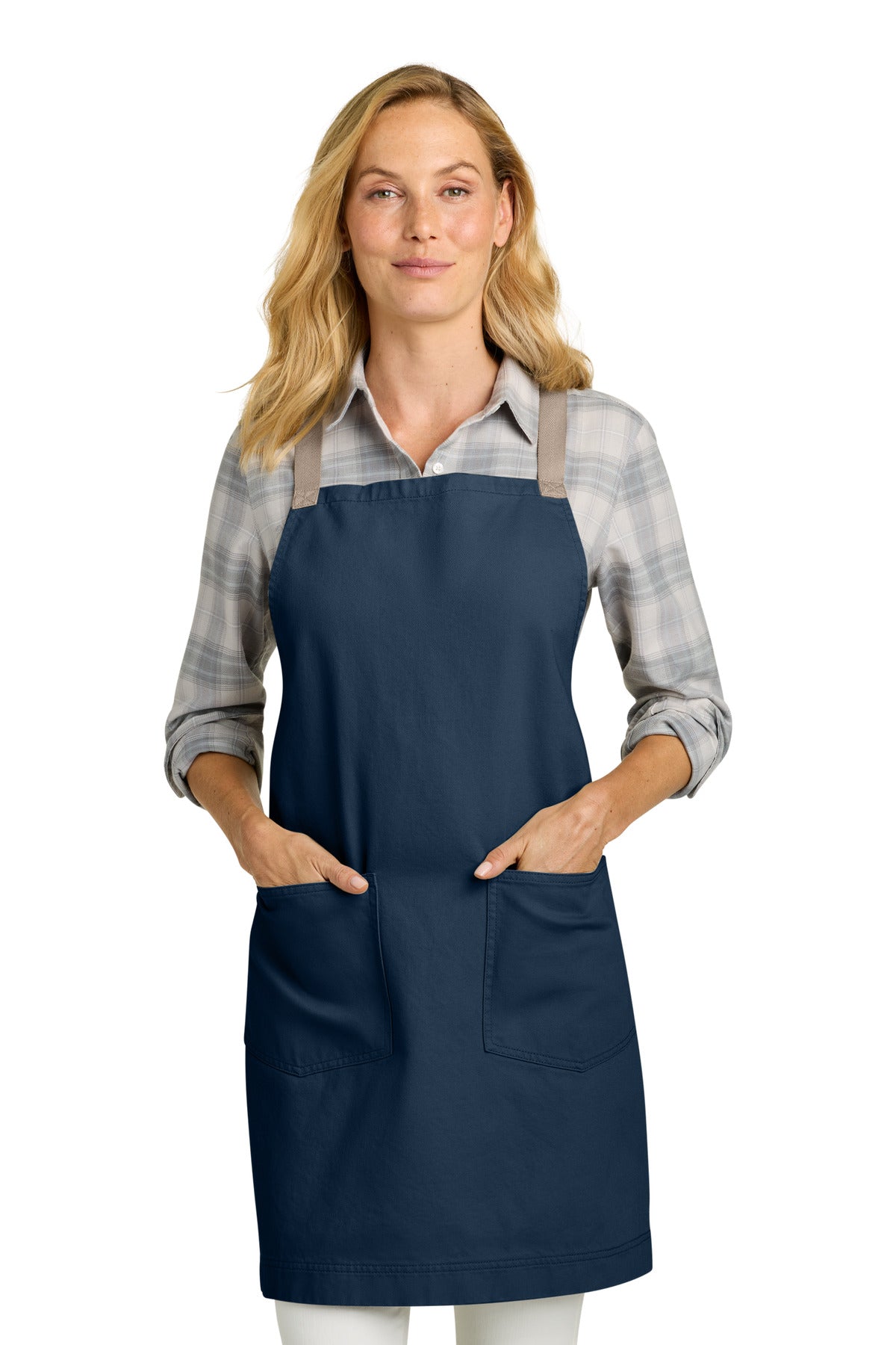 Port Authority ®   Signature Heavy Twill Crossback Apron A902 - Angelheart Embroidery and Screen Printing