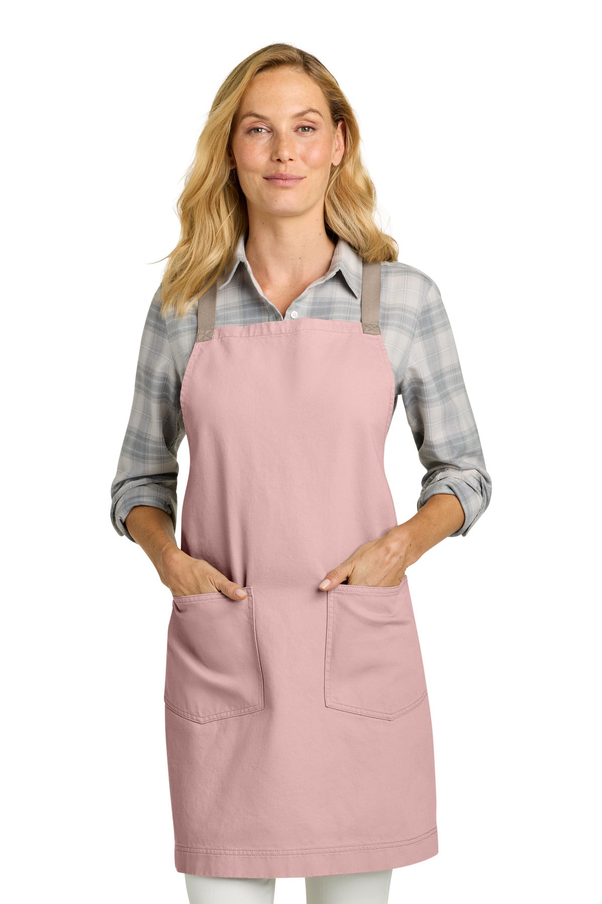 Port Authority ®   Signature Heavy Twill Crossback Apron A902 - Angelheart Embroidery and Screen Printing