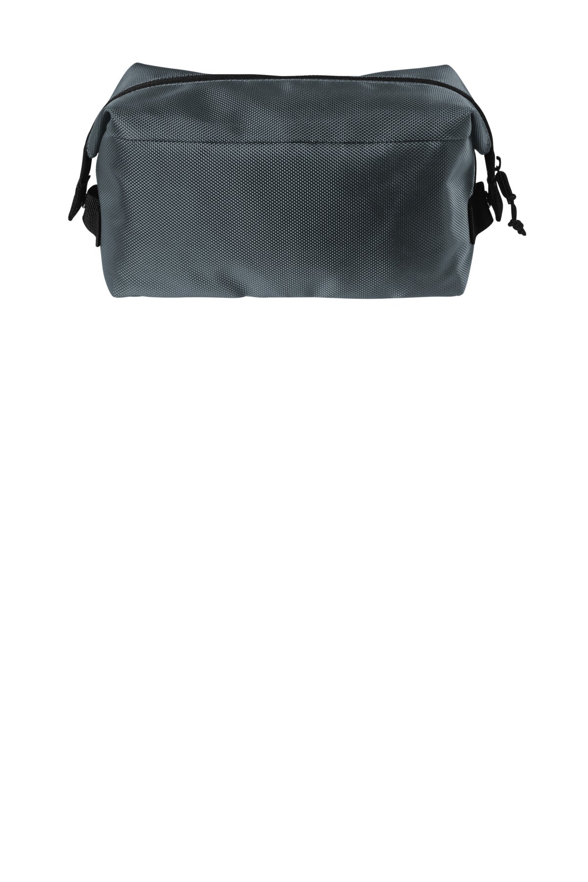 Port Authority® Travel Bag BG751 in dark slate color, front view showing sturdy handles and spacious main compartment.