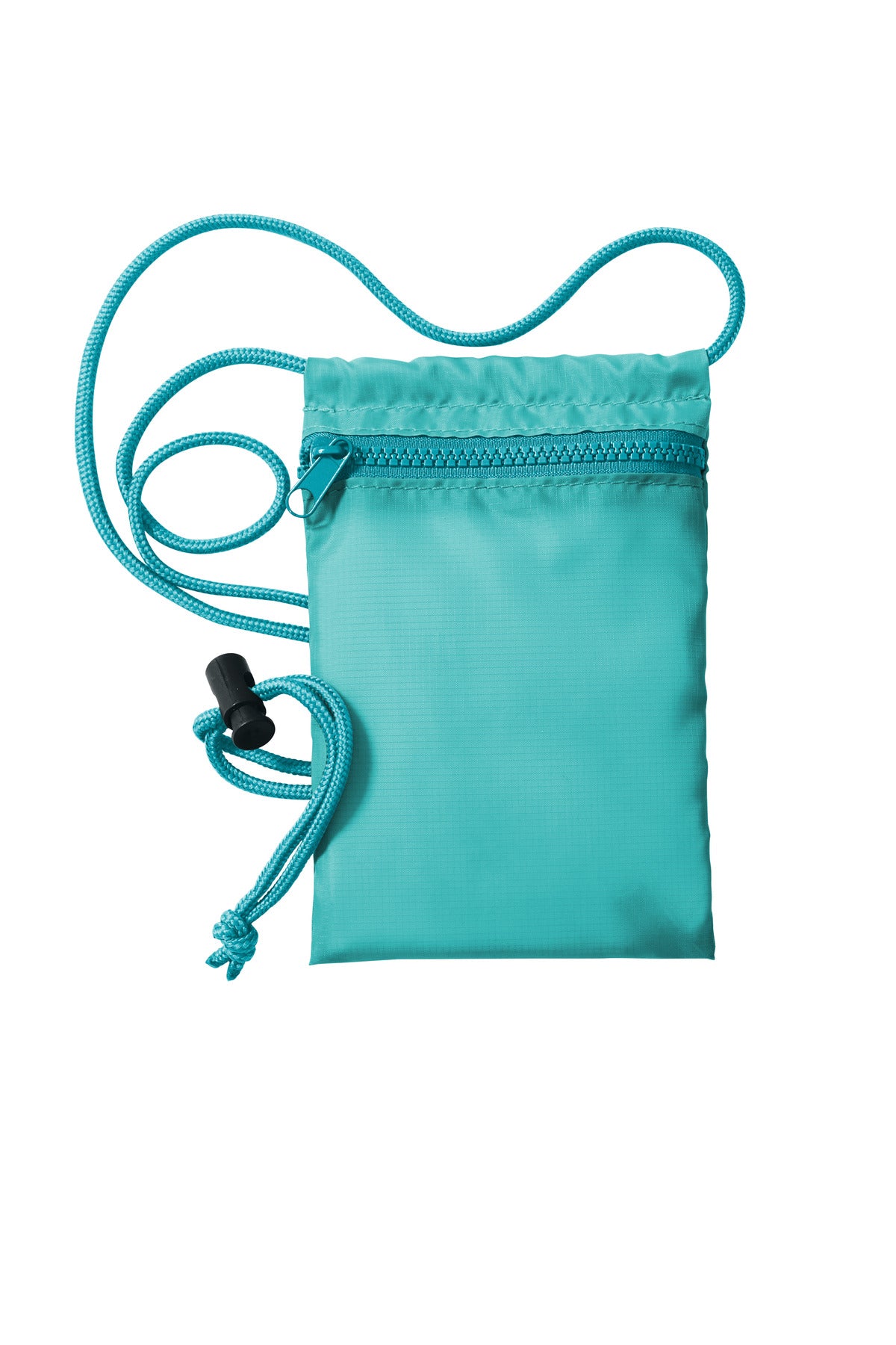 Mauve and blue Port Authority Stash Crossbody Pouch 5-Pack with flat front design and adjustable strap for everyday use