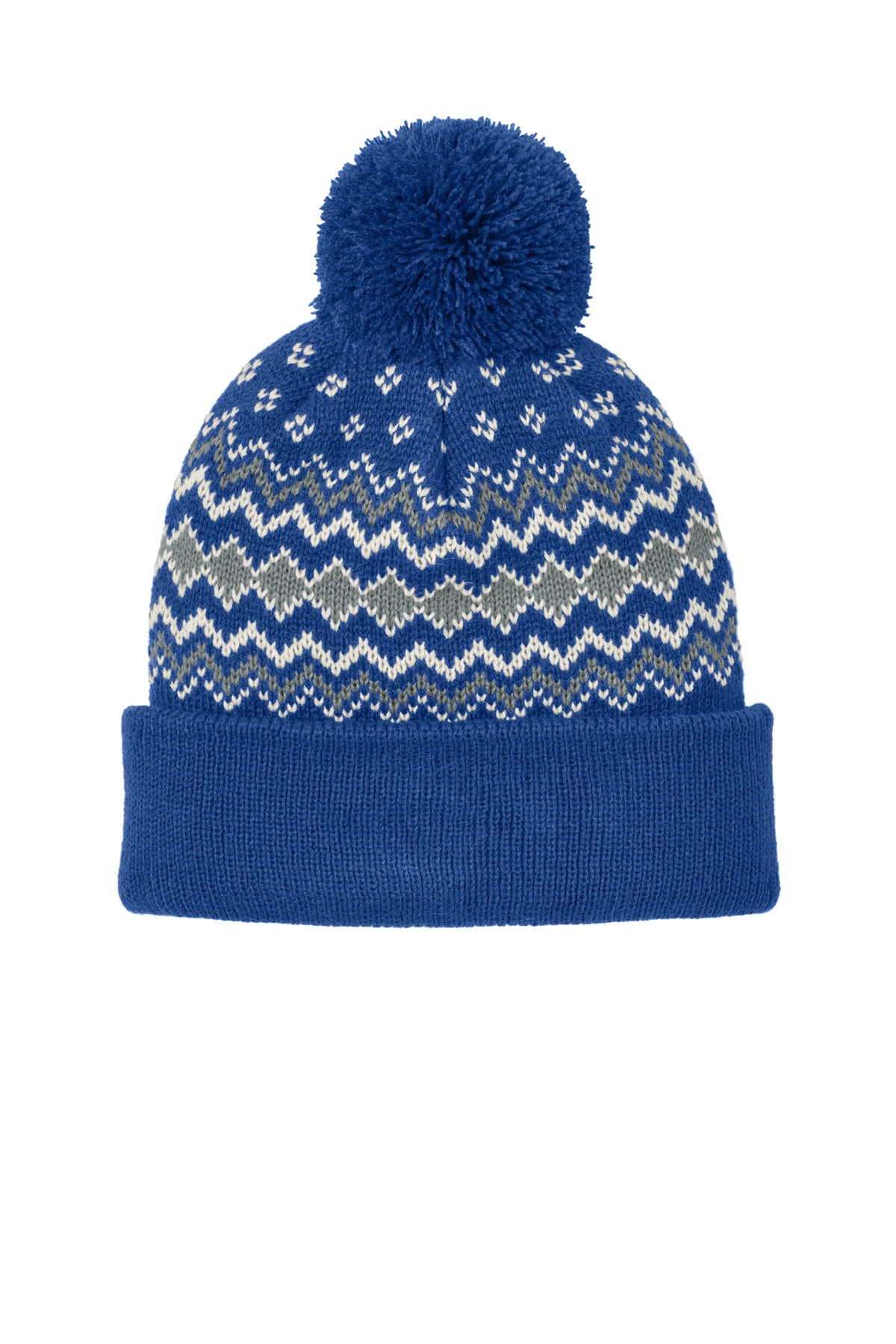Port Authority ®  Alpine Pom Beanie C991 - Angelheart Embroidery and Screen Printing