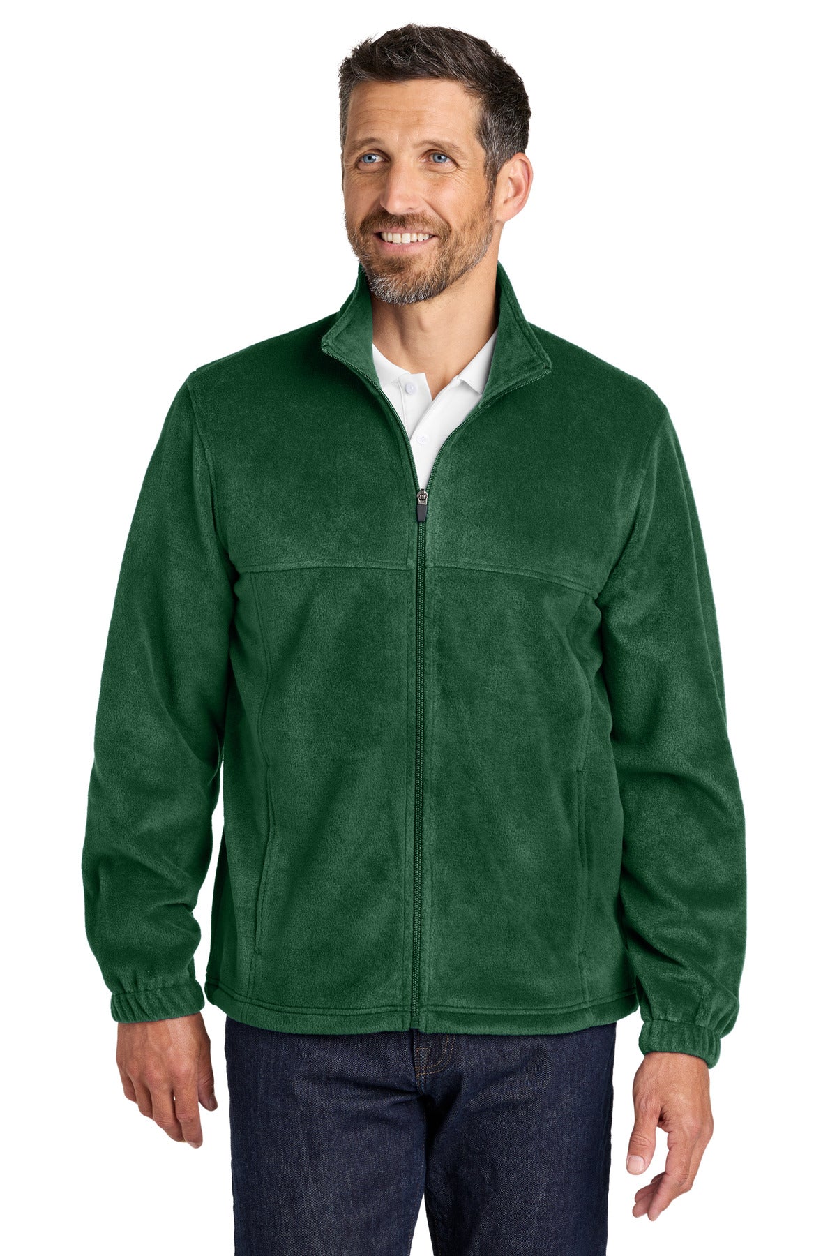Port Authority ®  Plush Fleece Full-Zip Jacket F190 - Angelheart Embroidery and Screen Printing