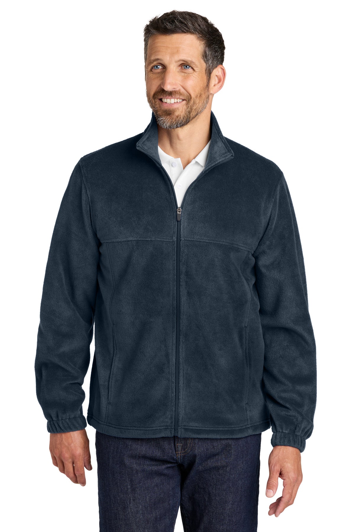 Port Authority ®  Plush Fleece Full-Zip Jacket F190 - Angelheart Embroidery and Screen Printing