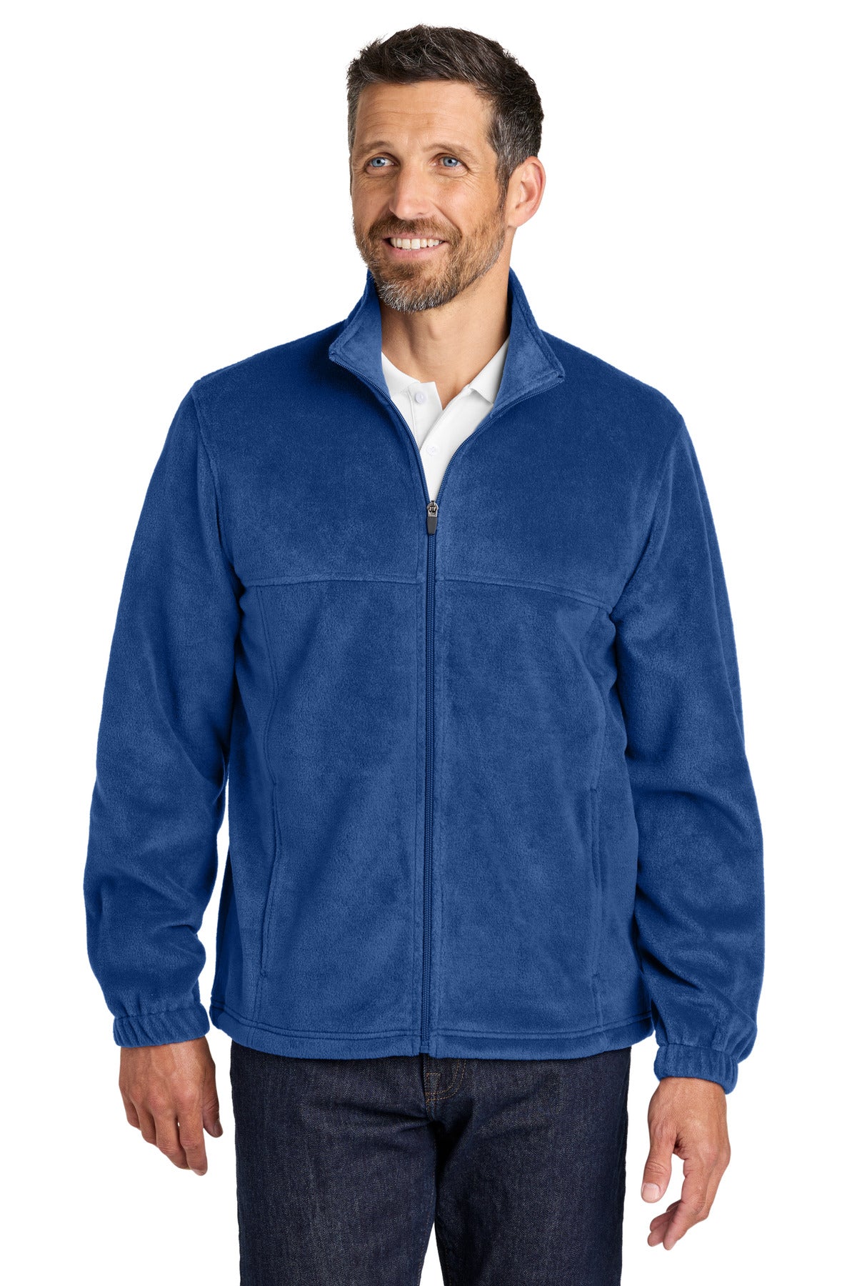 Port Authority ®  Plush Fleece Full-Zip Jacket F190 - Angelheart Embroidery and Screen Printing