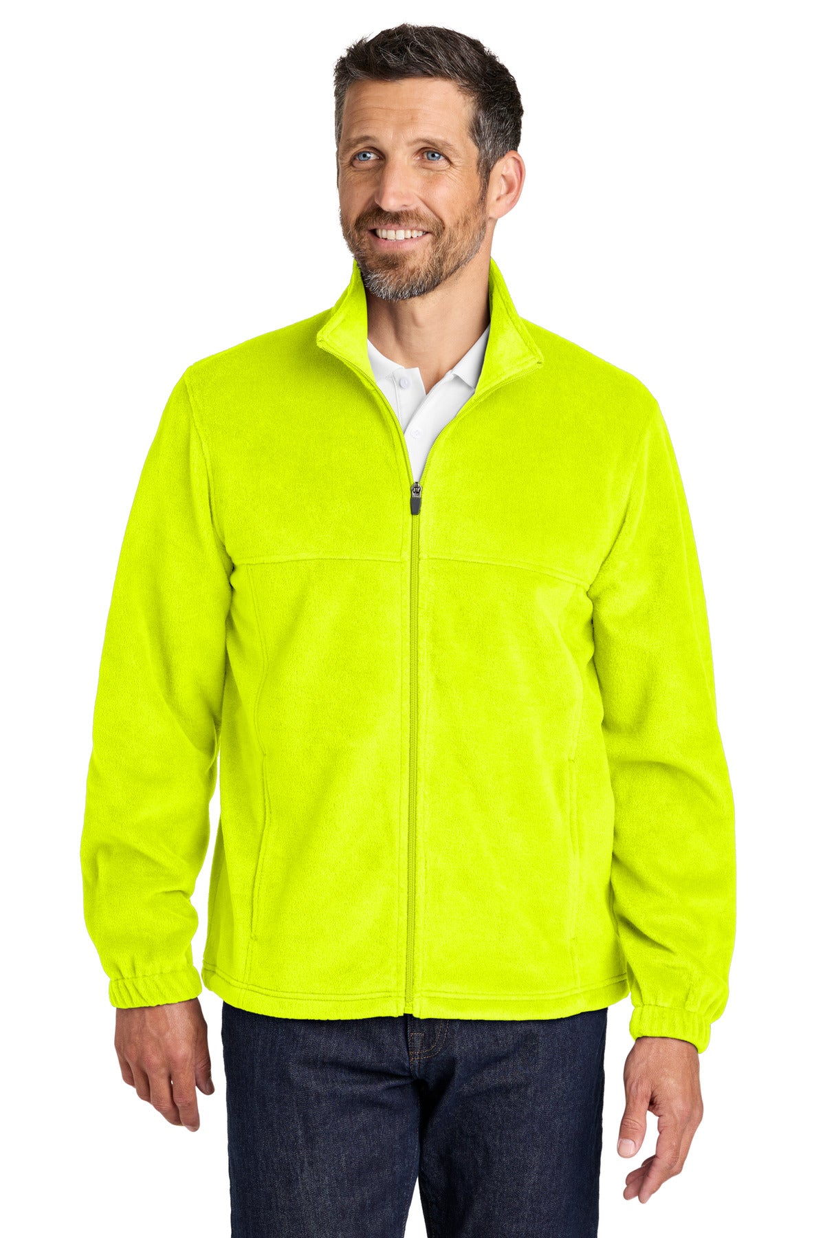 Port Authority ®  Plush Fleece Full-Zip Jacket F190 - Angelheart Embroidery and Screen Printing