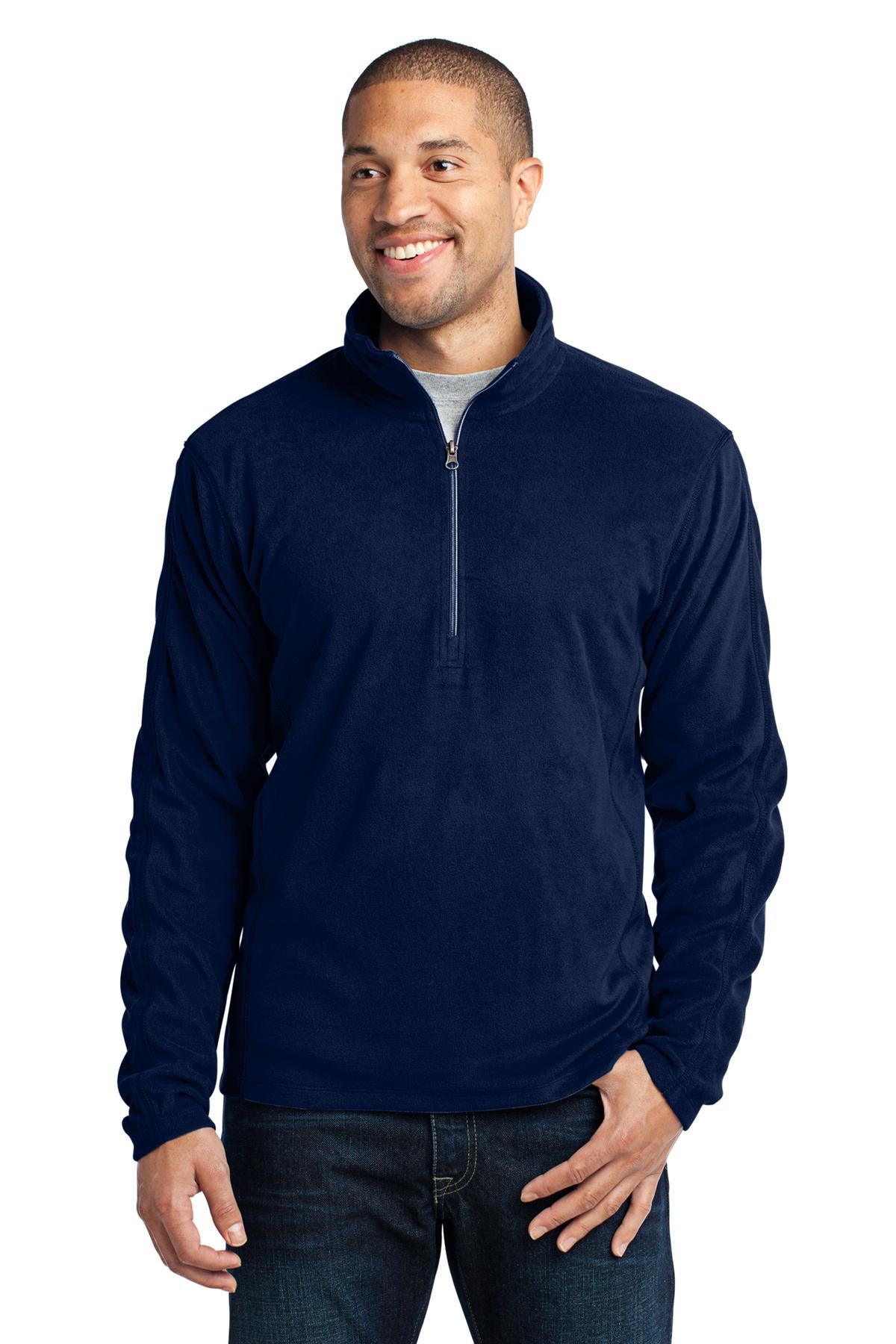 Port Authority ®  Microfleece 1/2-Zip Pullover. F224 - Angelheart Embroidery and Screen Printing