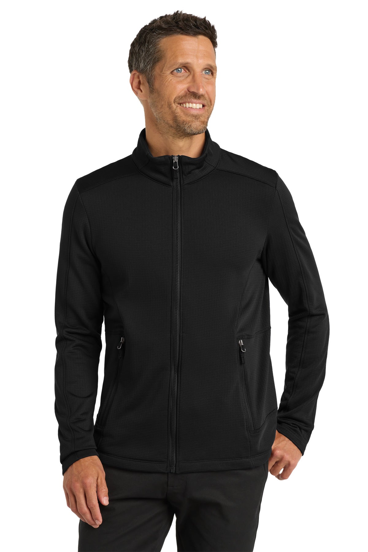 Port Authority  ®  Grid Fleece Jacket. F239 - Angelheart Embroidery and Screen Printing
