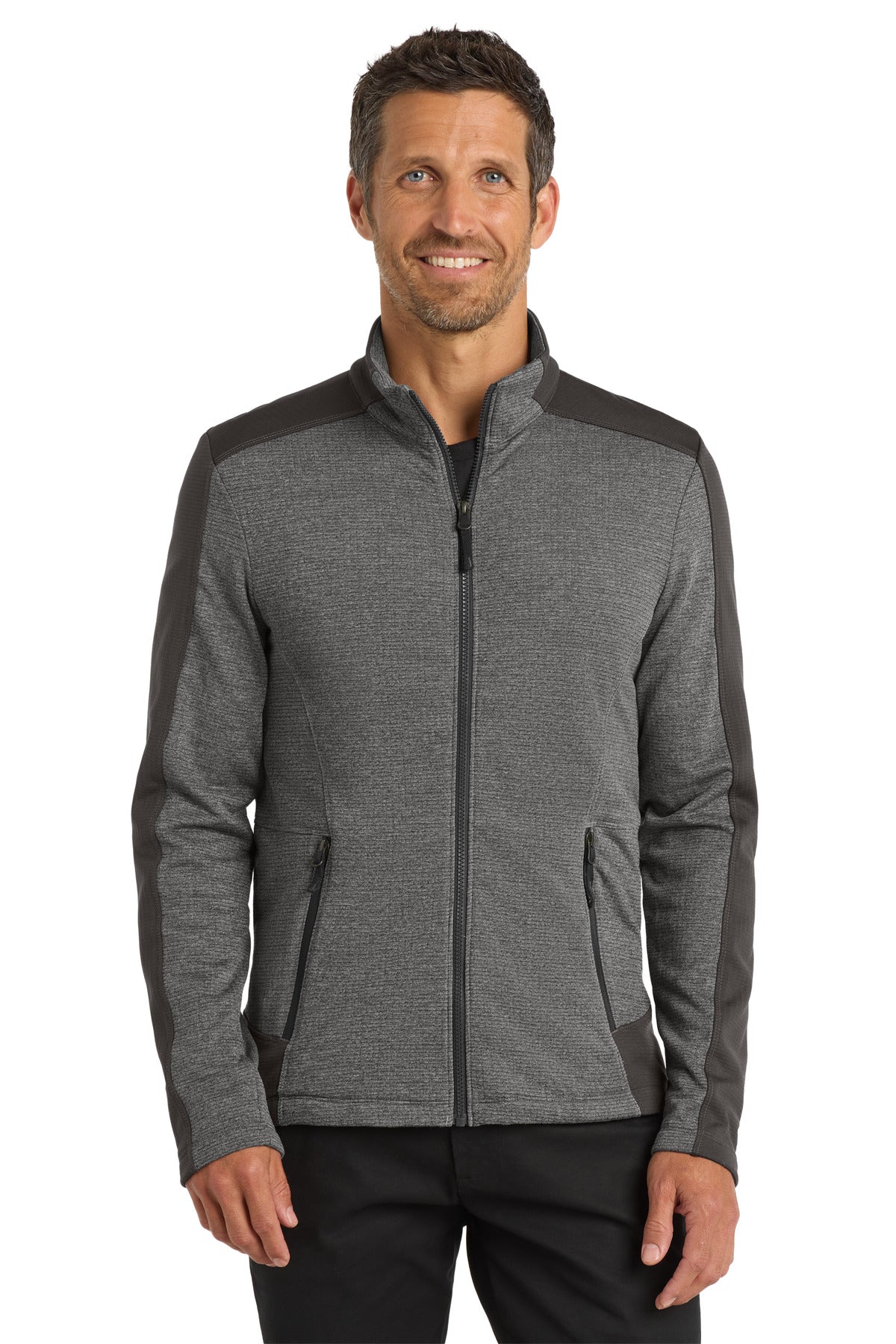 Port Authority  ®  Grid Fleece Jacket. F239 - Angelheart Embroidery and Screen Printing