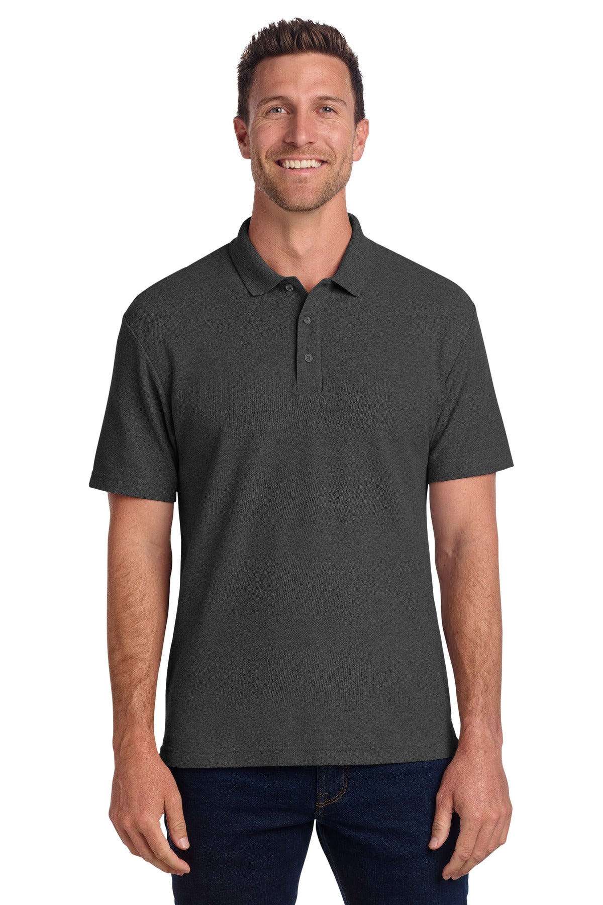 Port Authority ®  C-FREE ®  Cotton Blend Pique Polo K867 - Angelheart Embroidery and Screen Printing