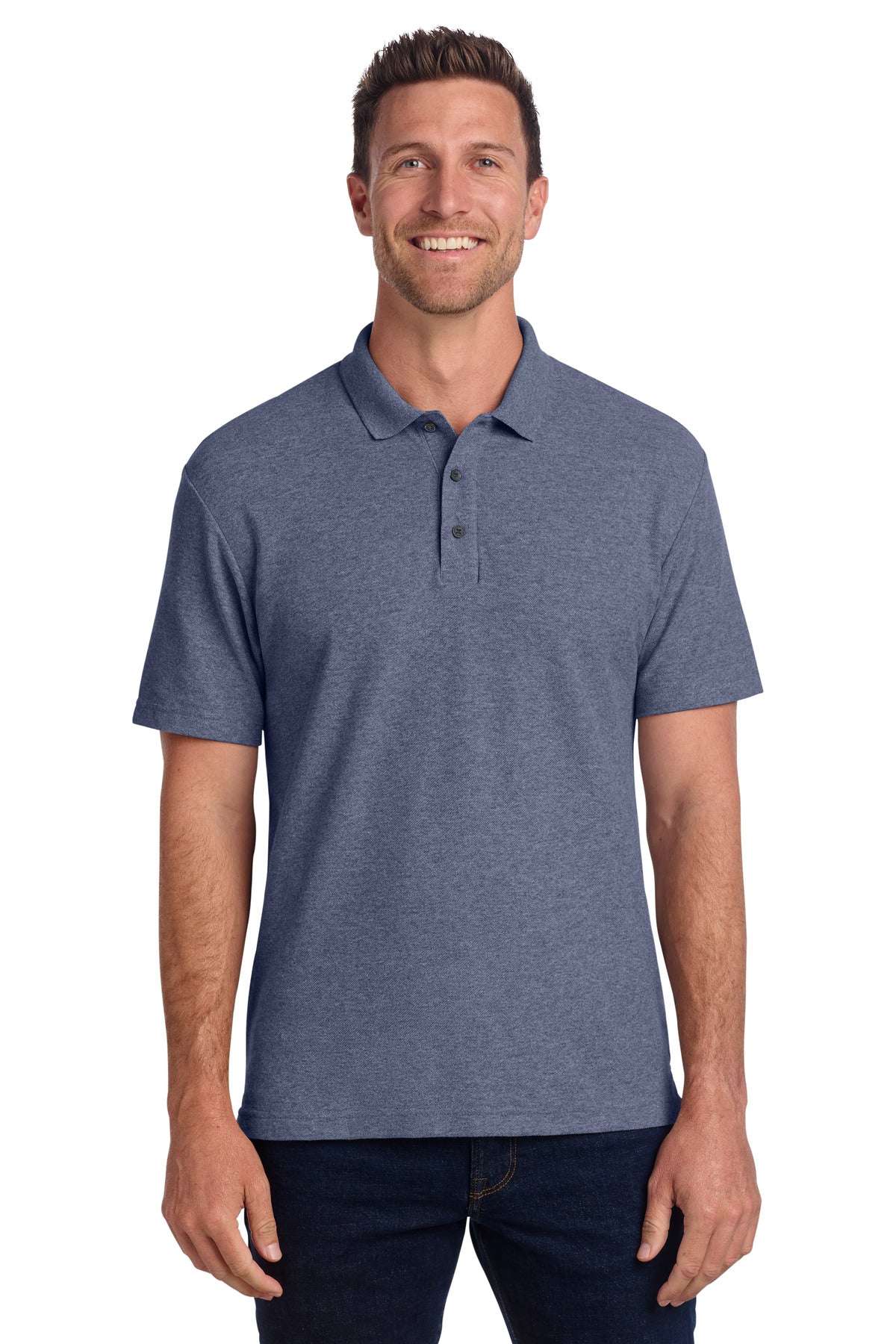 Port Authority ®  C-FREE ®  Cotton Blend Pique Polo K867 - Angelheart Embroidery and Screen Printing