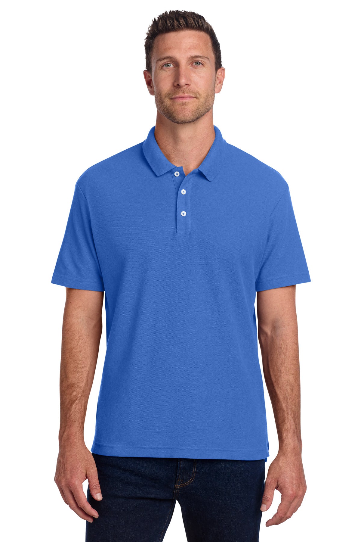 Port Authority ®  C-FREE ®  Cotton Blend Pique Polo K867 - Angelheart Embroidery and Screen Printing