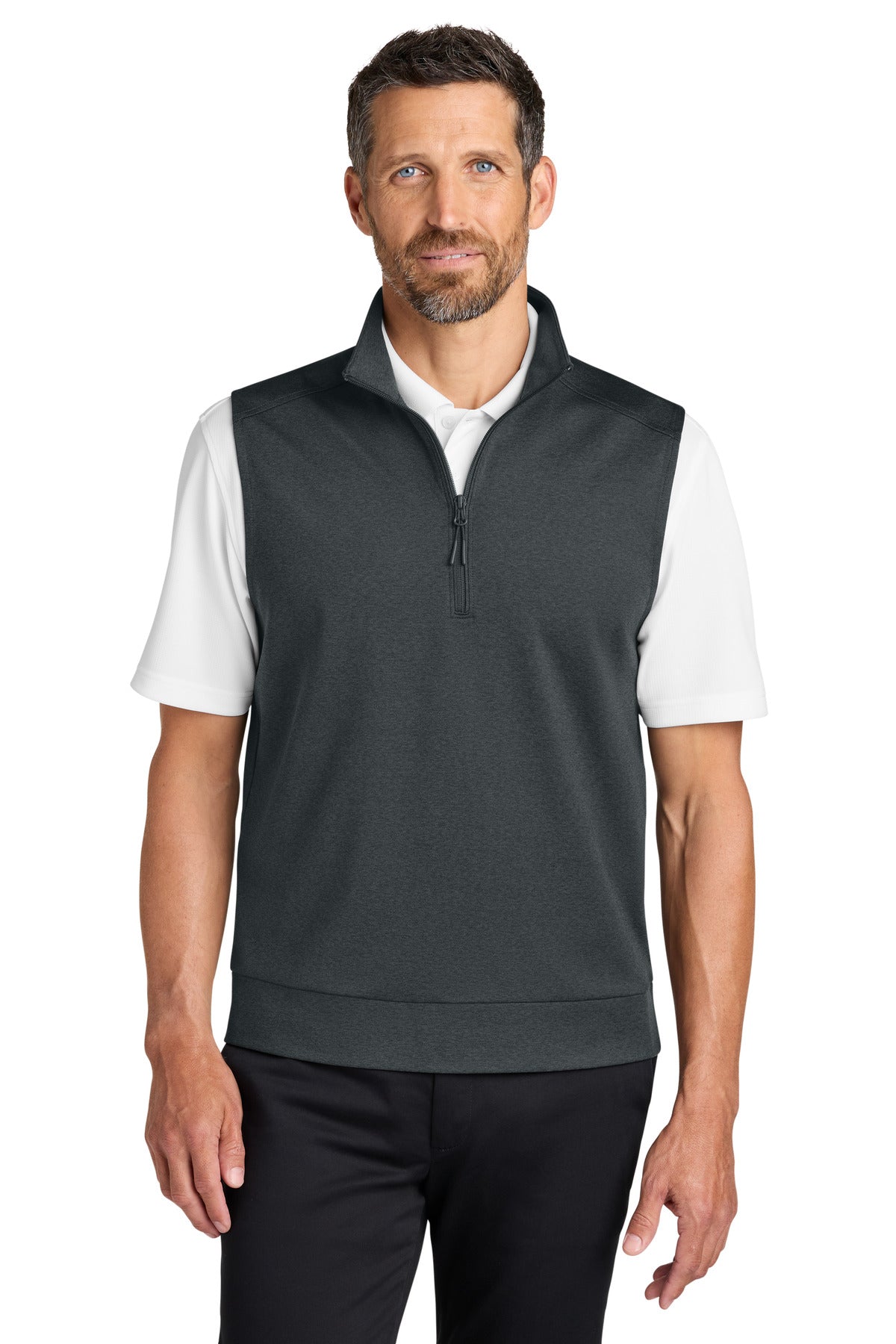 Port Authority ®  C-FREE ®  Double Knit 1/4-Zip Vest K880V - Angelheart Embroidery and Screen Printing