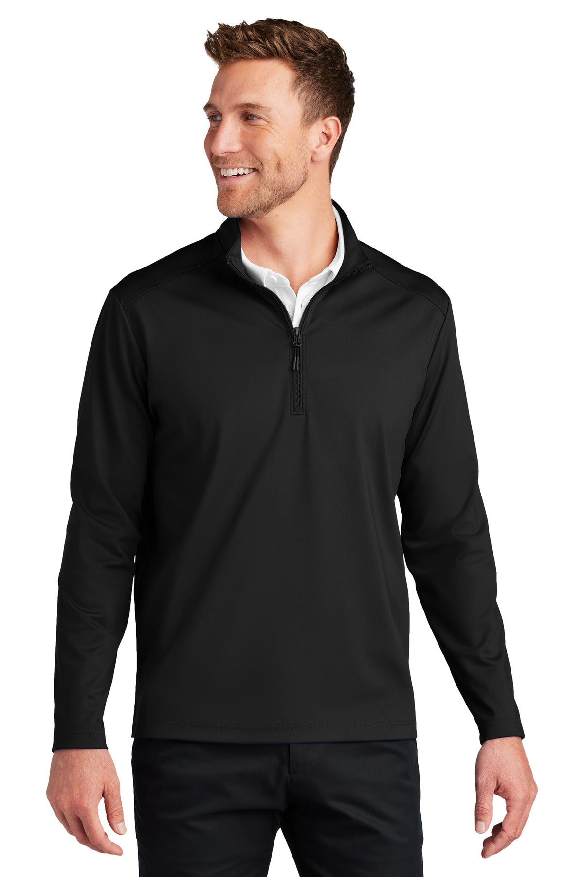 Port Authority ®  C-FREE ®  Double Knit 1/4-Zip K880 - Angelheart Embroidery and Screen Printing