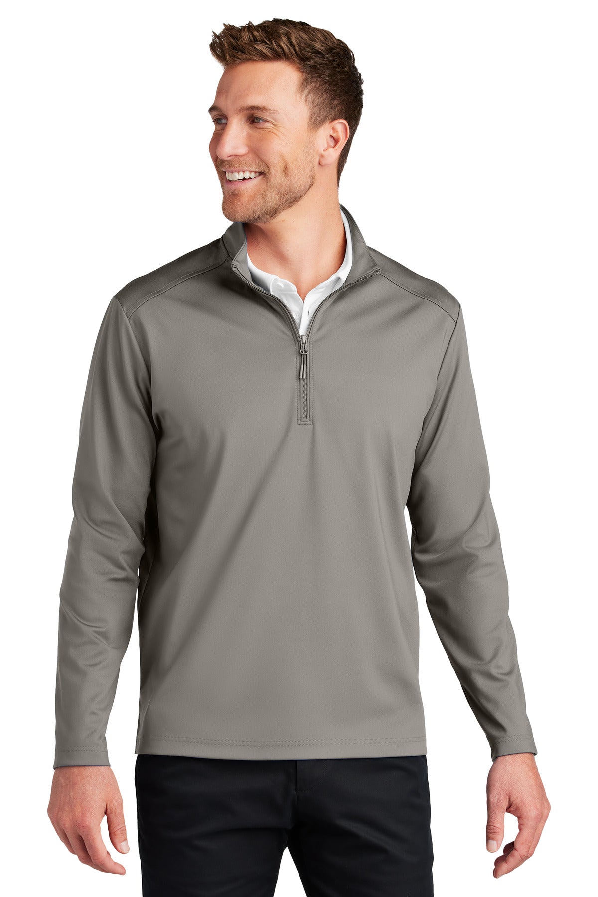 Port Authority ®  C-FREE ®  Double Knit 1/4-Zip K880 - Angelheart Embroidery and Screen Printing