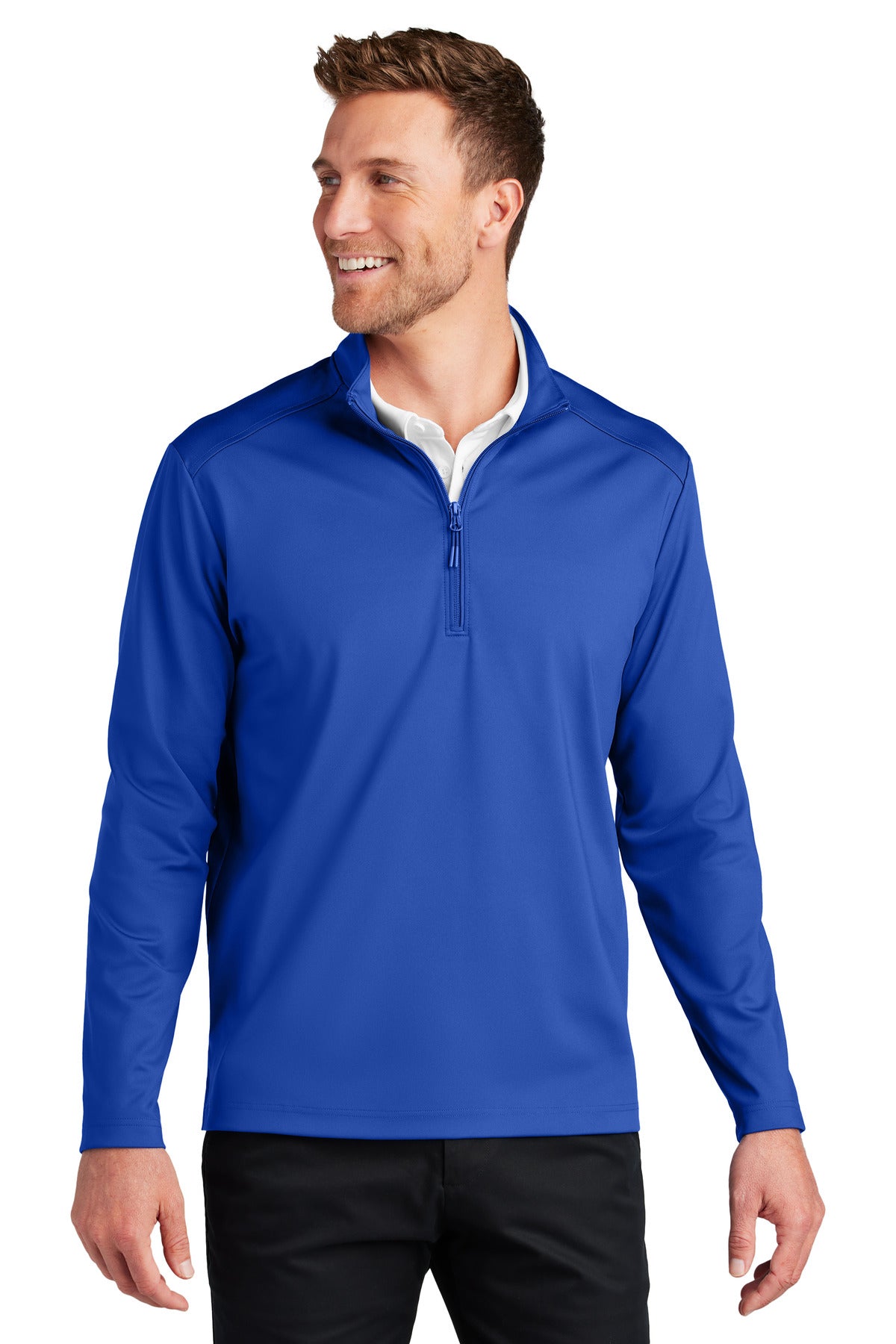 Port Authority ®  C-FREE ®  Double Knit 1/4-Zip K880 - Angelheart Embroidery and Screen Printing