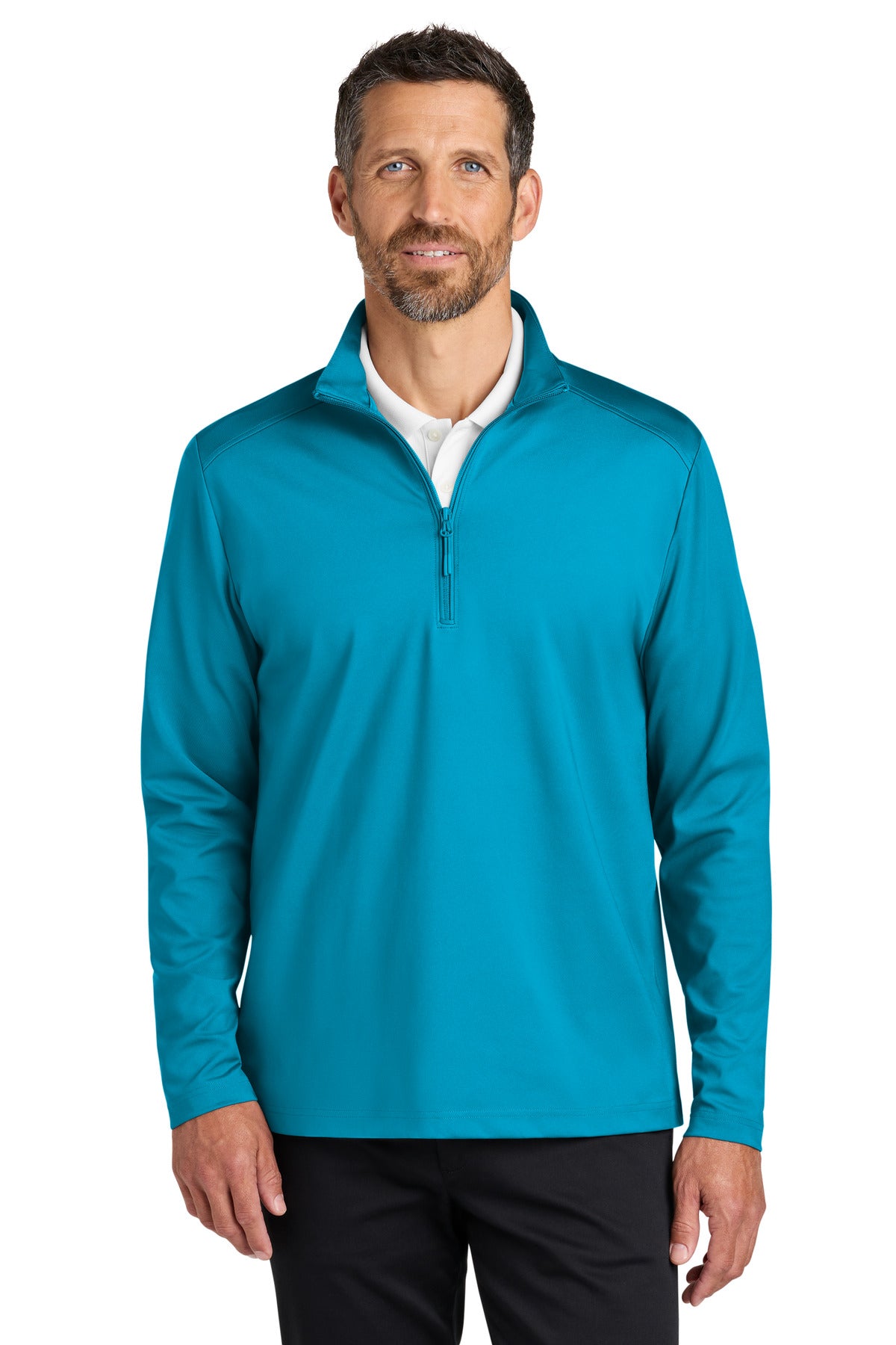 Port Authority ®  C-FREE ®  Double Knit 1/4-Zip K880 - Angelheart Embroidery and Screen Printing